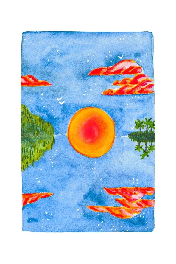 Aquarelle S · Soleil N°26