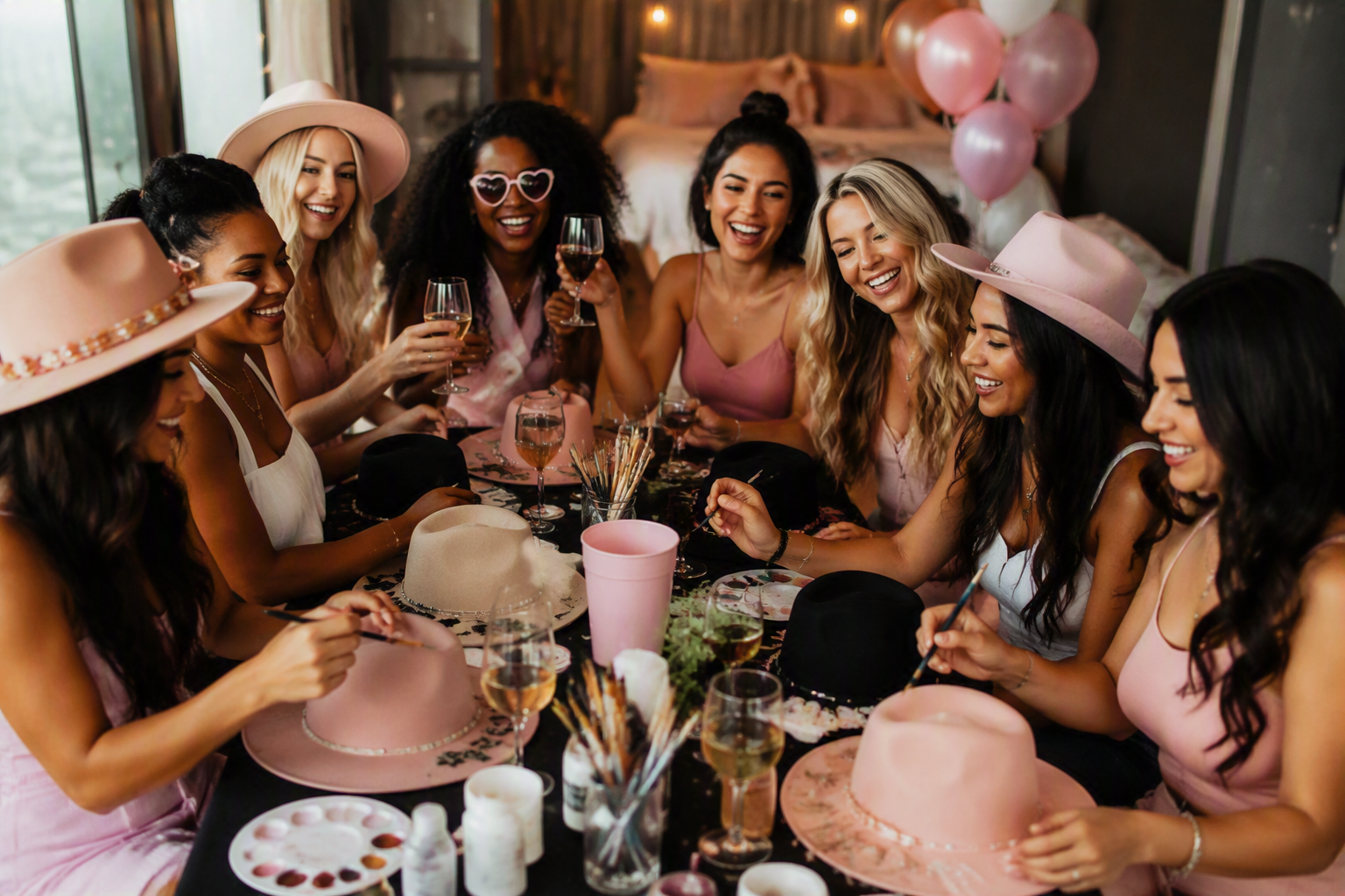 Why a Pampered Artist  Art Party Is the Perfect Nashville Bachelorette Experience