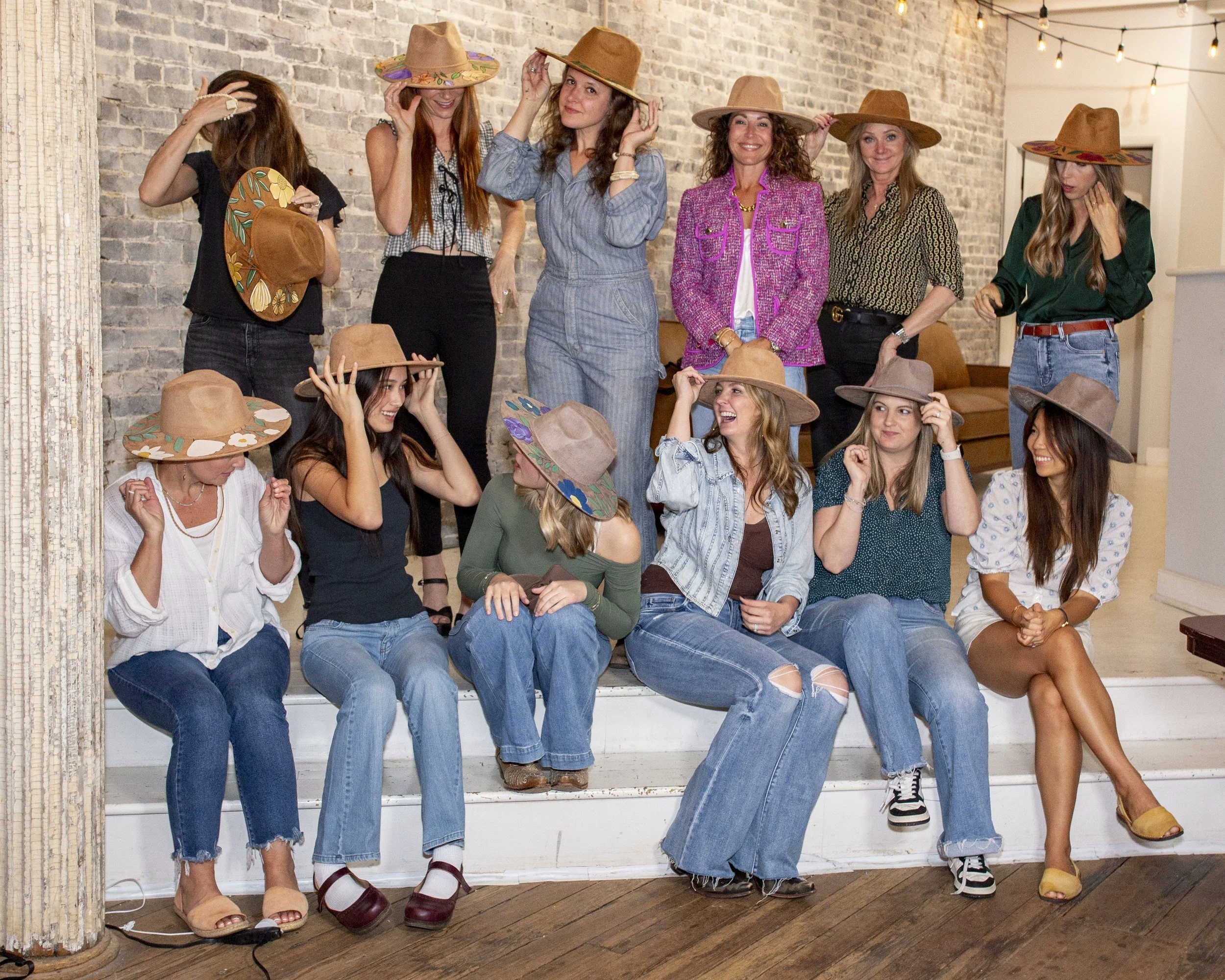 Nashville Fedora Paint Party