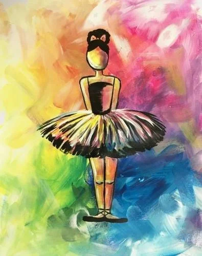 Colorful Ballerina