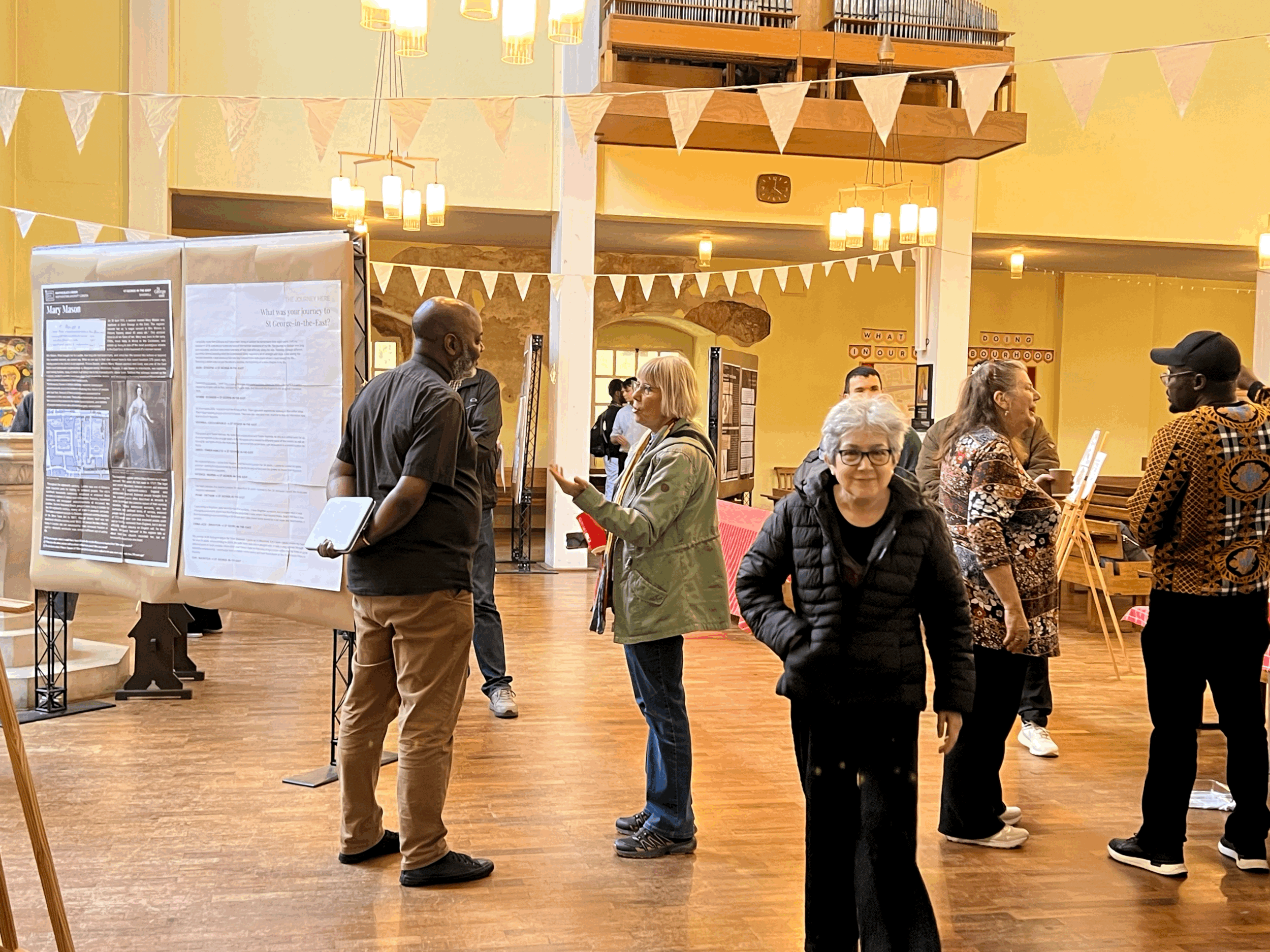 Celebrating our temporary exhibition at St George’s