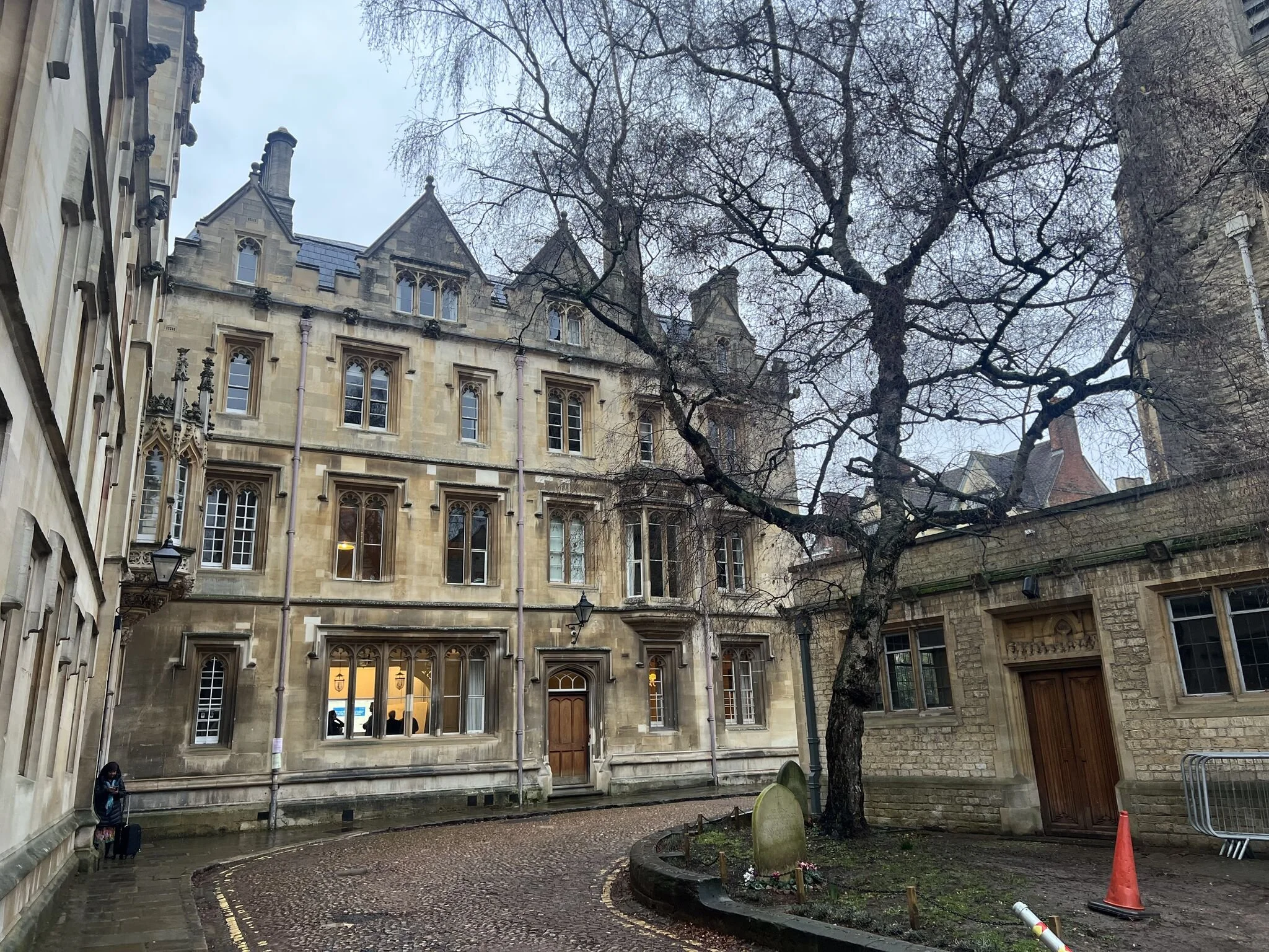 A building at Oxford University.