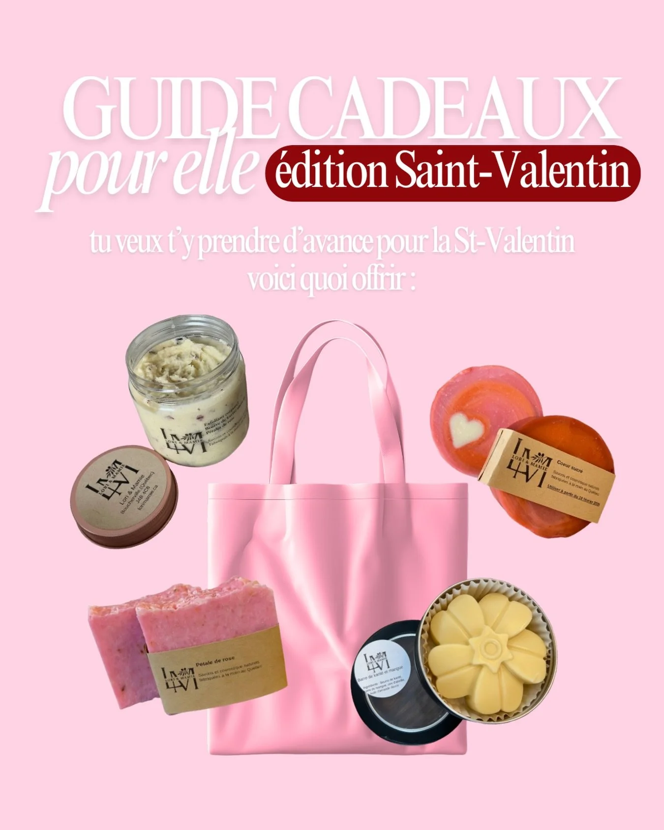 La St-Valentin arrive 👀💗 Si tu veux t&rsquo;y prendre d&rsquo;avance, nos id&eacute;es cadeaux sont pr&ecirc;tes ! 
Magasine maintenant sur lorimamie.ca ✨

#stvalentin #ideecadeau #cadeaupourelle #forher #giftidea