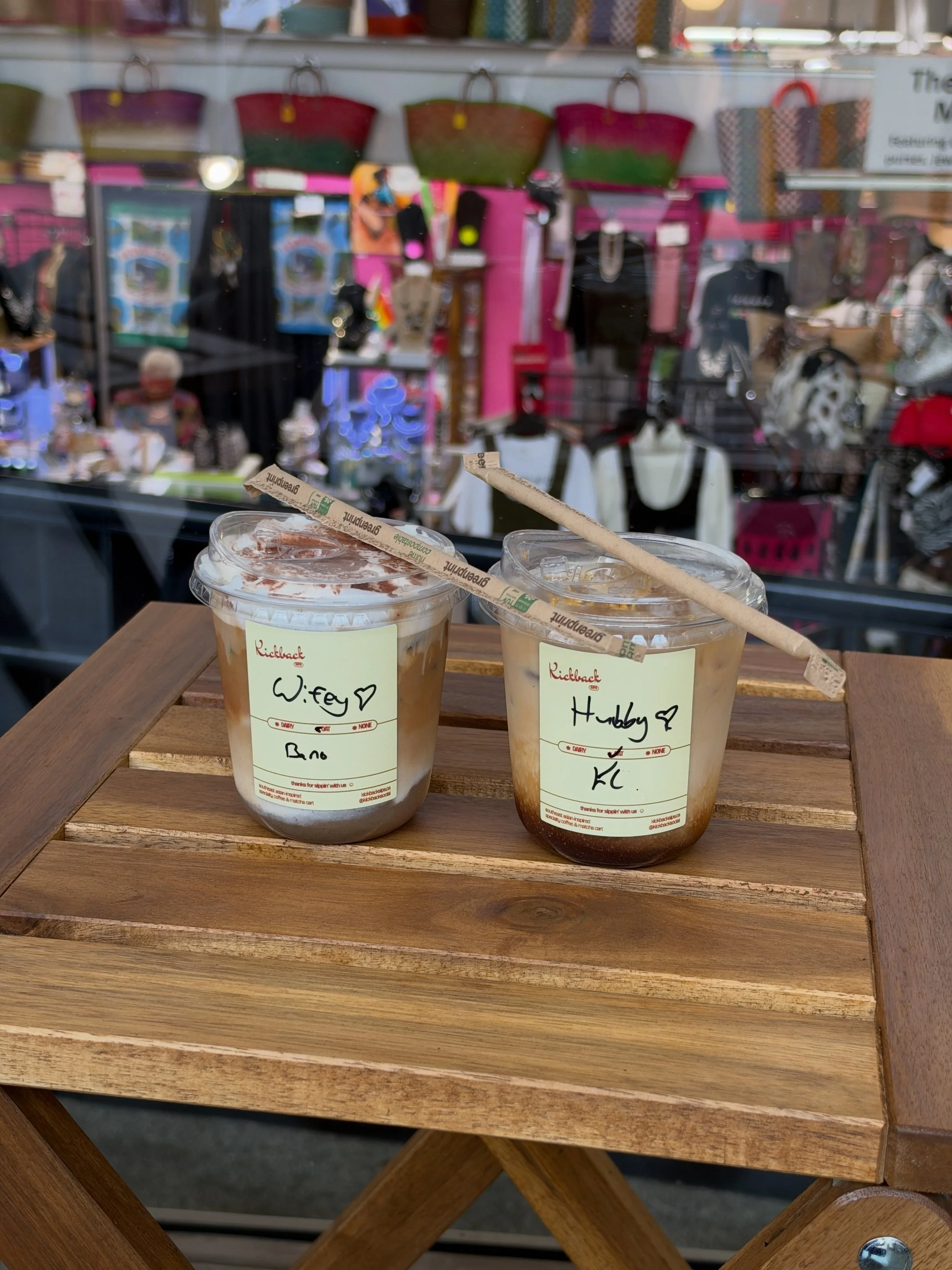 Tomorrow is our last day at @hamontmarket and we have so many sips to serve you. Find us from 10am to 8pm.

Feature Sips:
- Banoffee Latte
- Kickback Latte: osmanthus syrup, espresso and milk
- Toasty Banana Matcha Latte
- Peaches &amp; Cream Matcha 