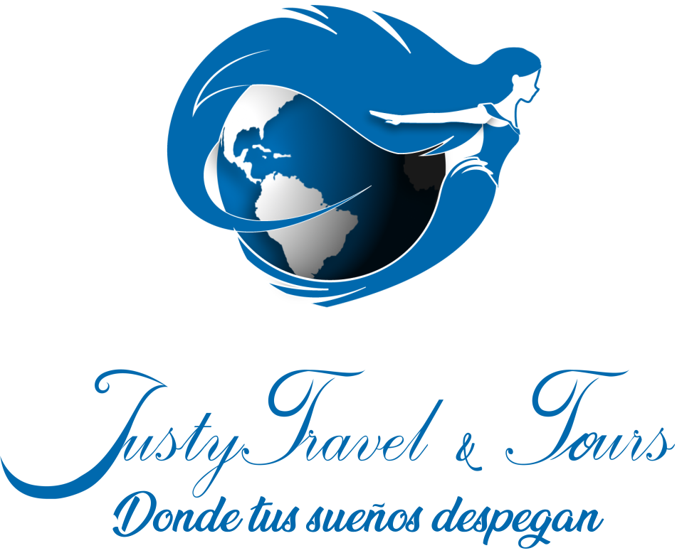 Un logotipo con un globo terráqueo en el centro, con América en la parte frontal, rodeado por una figura estilizada de una mujer con cabello largo y fluido, en tonos azul y gris oscuro.