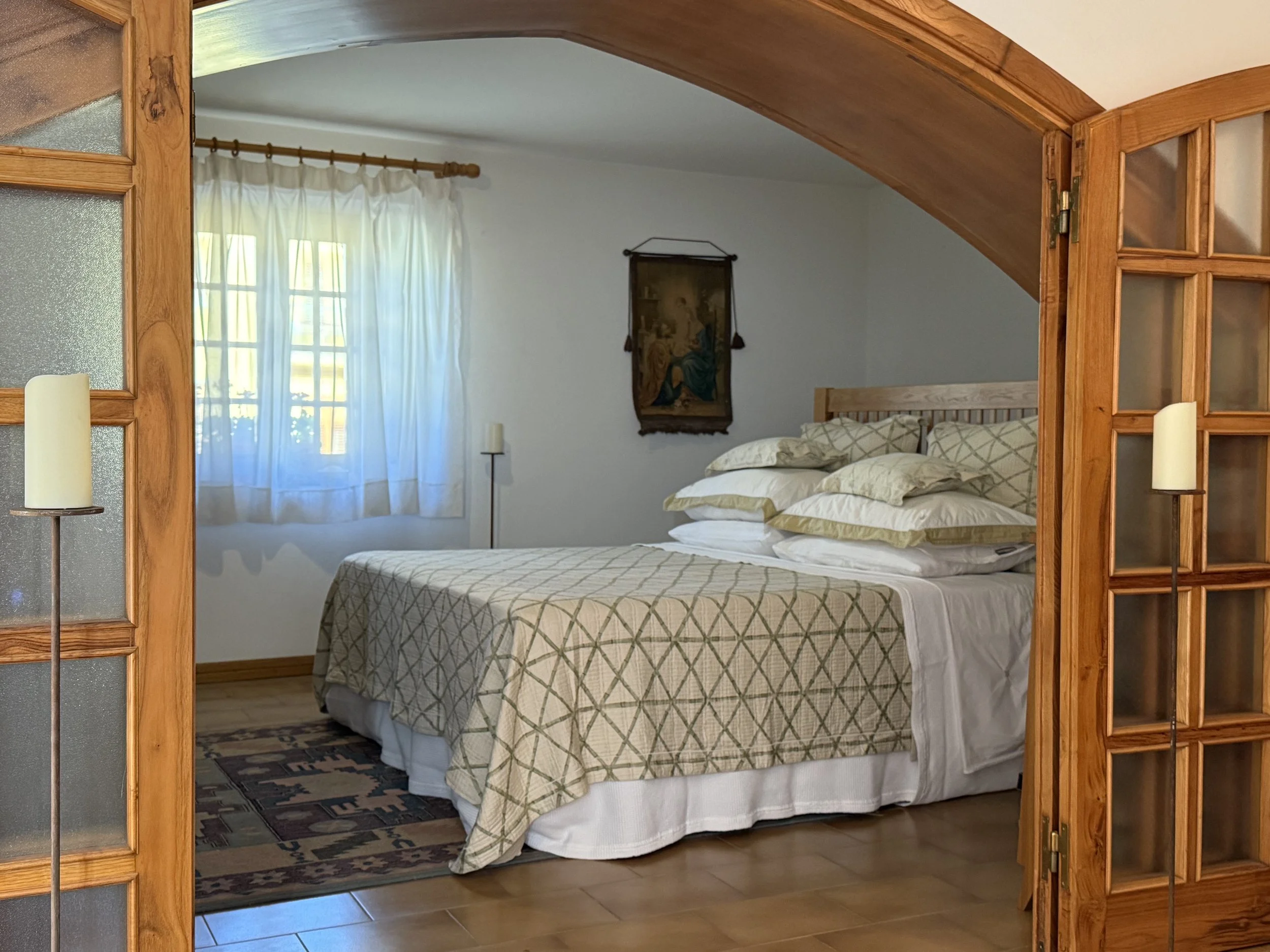 The Ivy Courtyard Castelbuono Monks Retreat bedroom L.jpg