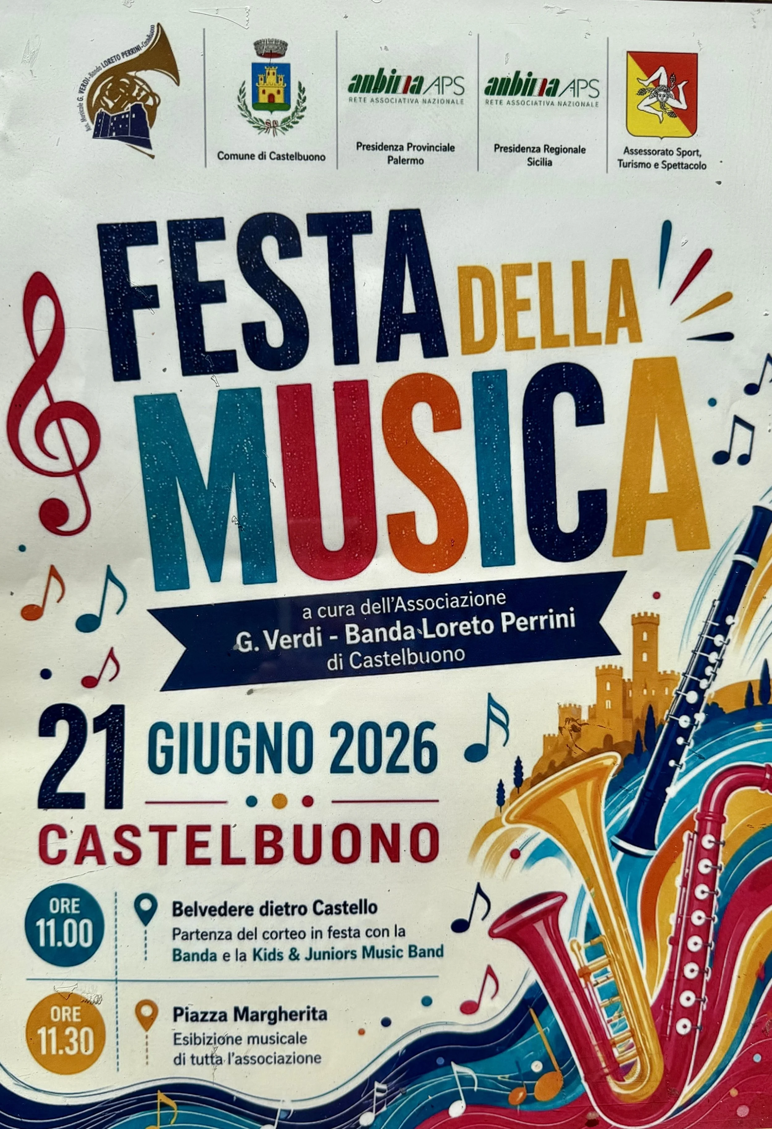 Festa della Musica - Associazione G. Verdi / Banda Loreto Perrini