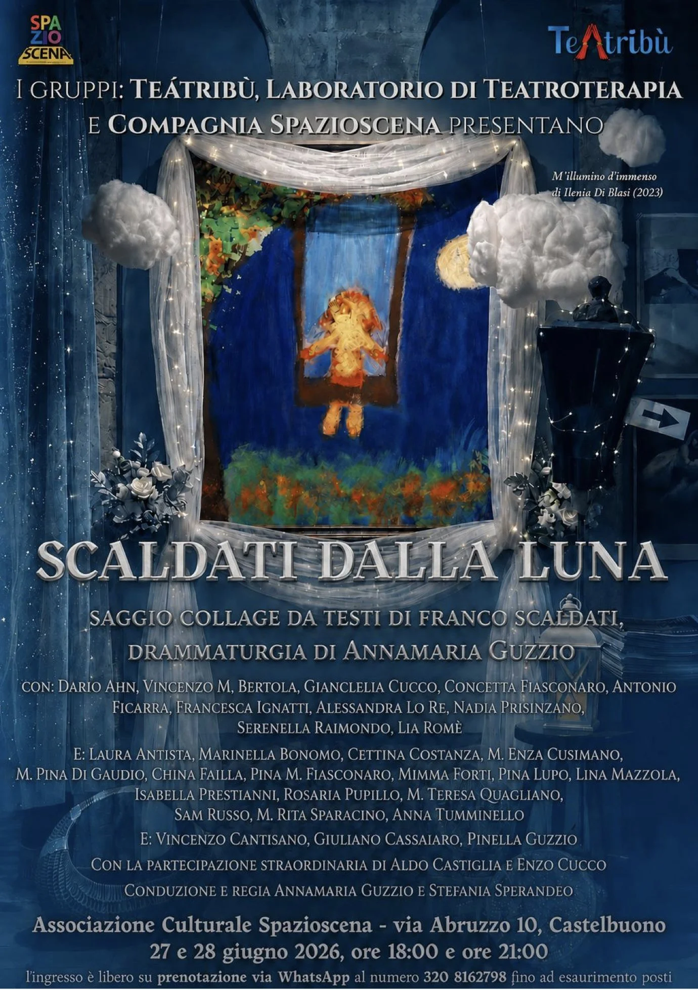 🎭 Scaldati dalla Luna - Saggio Spettacolo di Fine Corsi