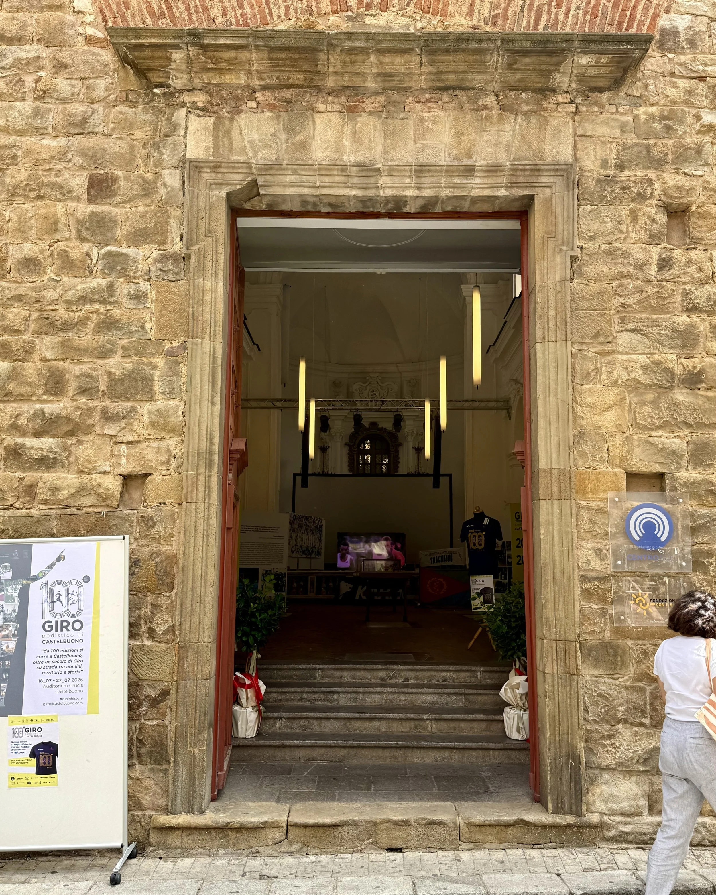 Giro Podistico di 2026 Exhibition on Via Umberto I Castelbuono