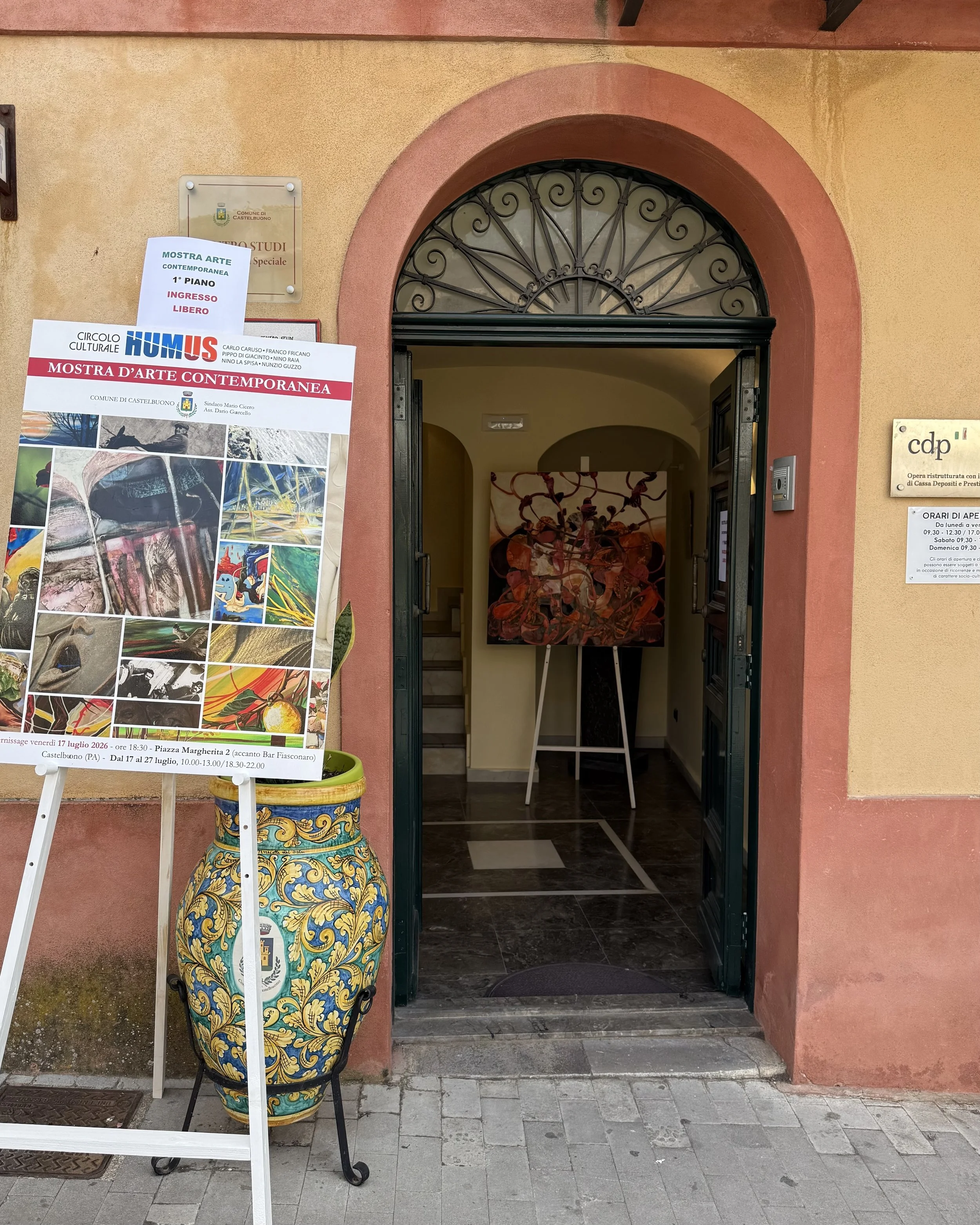 🎨 Contemporary Art Exhibition — Circolo Culturale HUMUS