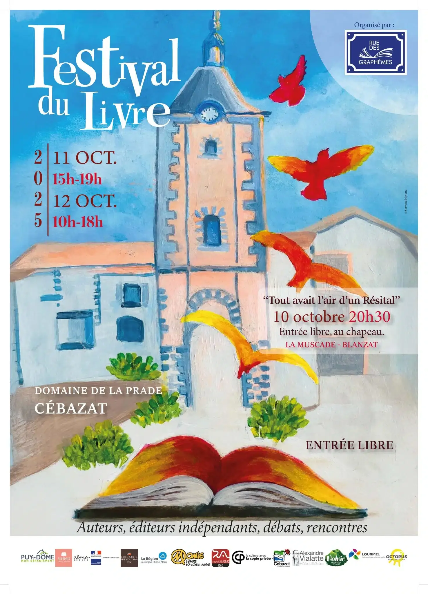 Festival du livre de CEBAZAT