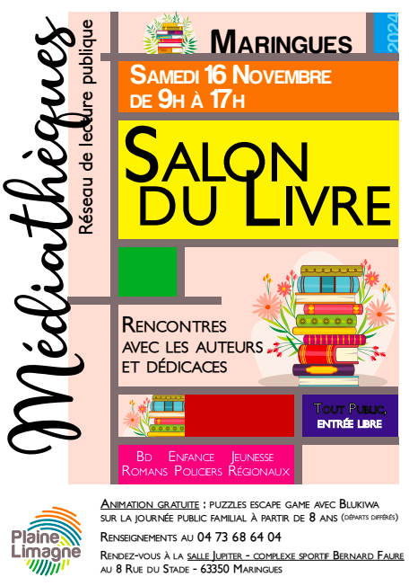 Salon du livre de MARINGUES
