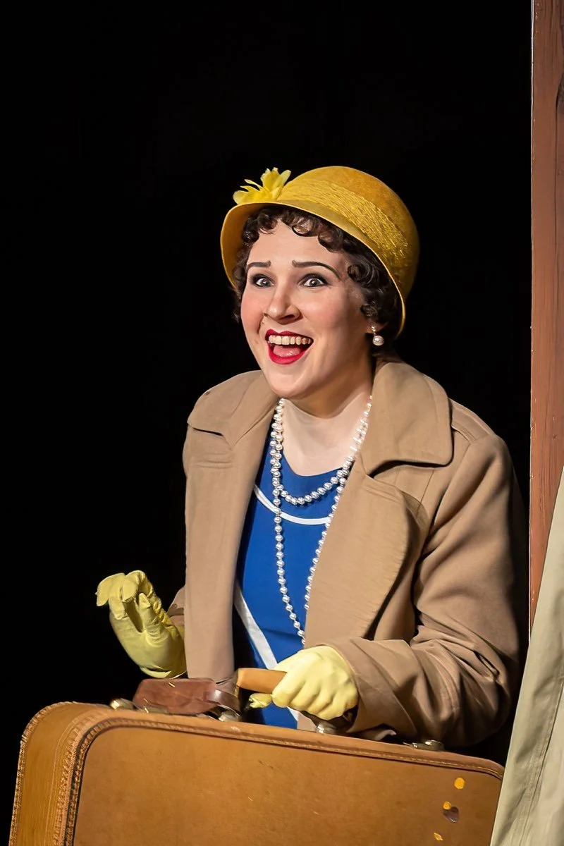Katie Jacoby performs as Diedre in "The Cottage" by Sandy Rustin.