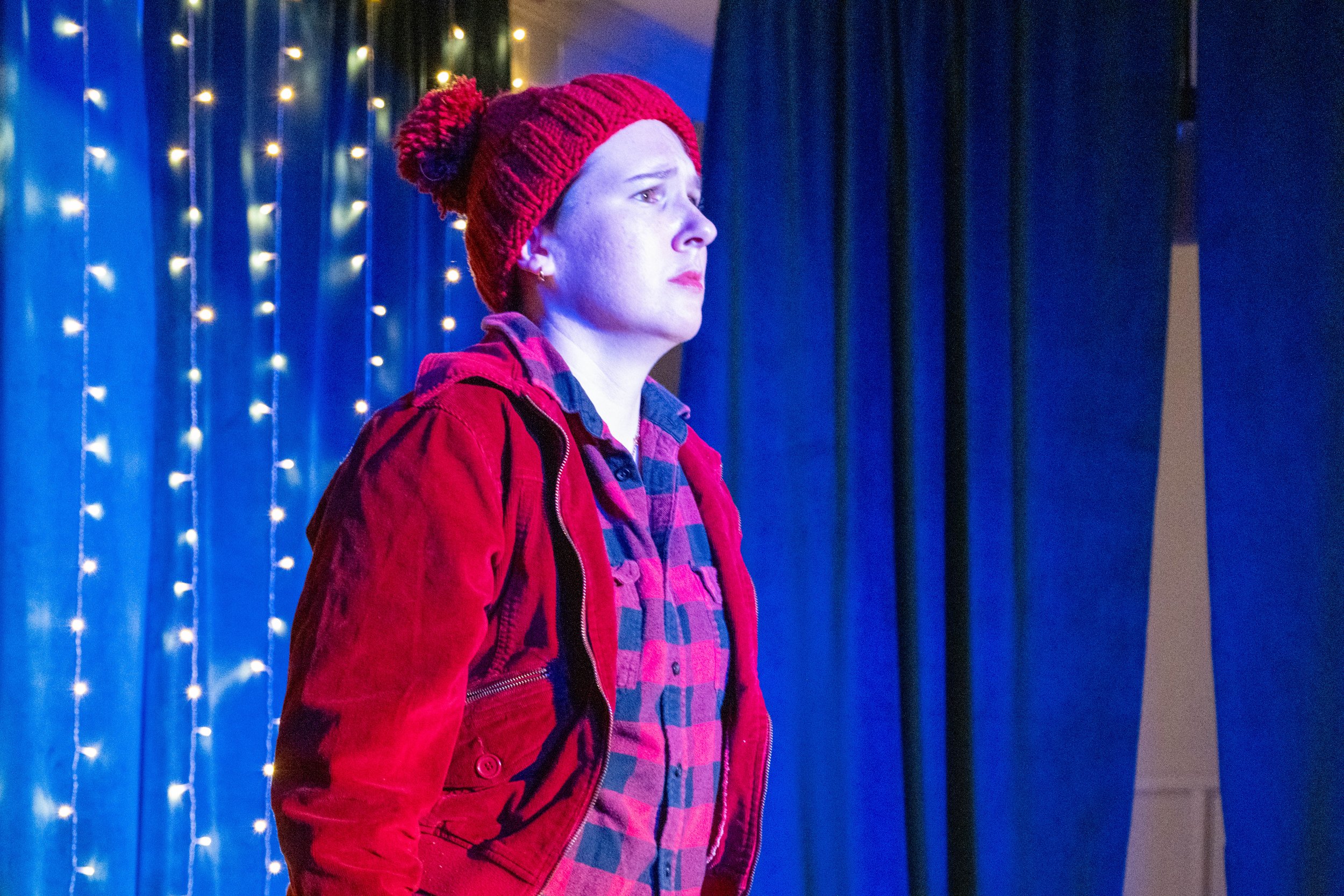Katie Jacoby performs in "The Summit" by Lizzy Phillips.