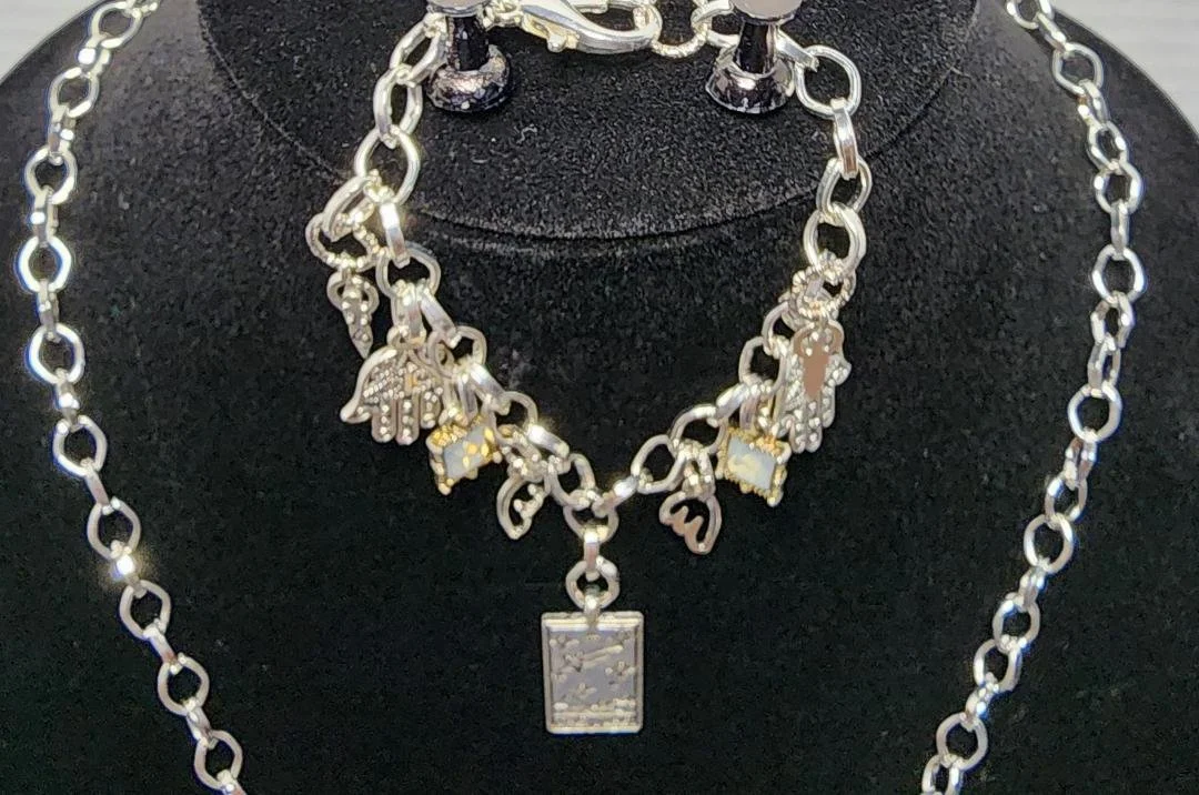 smokey blue quartz set bracelet.jpg