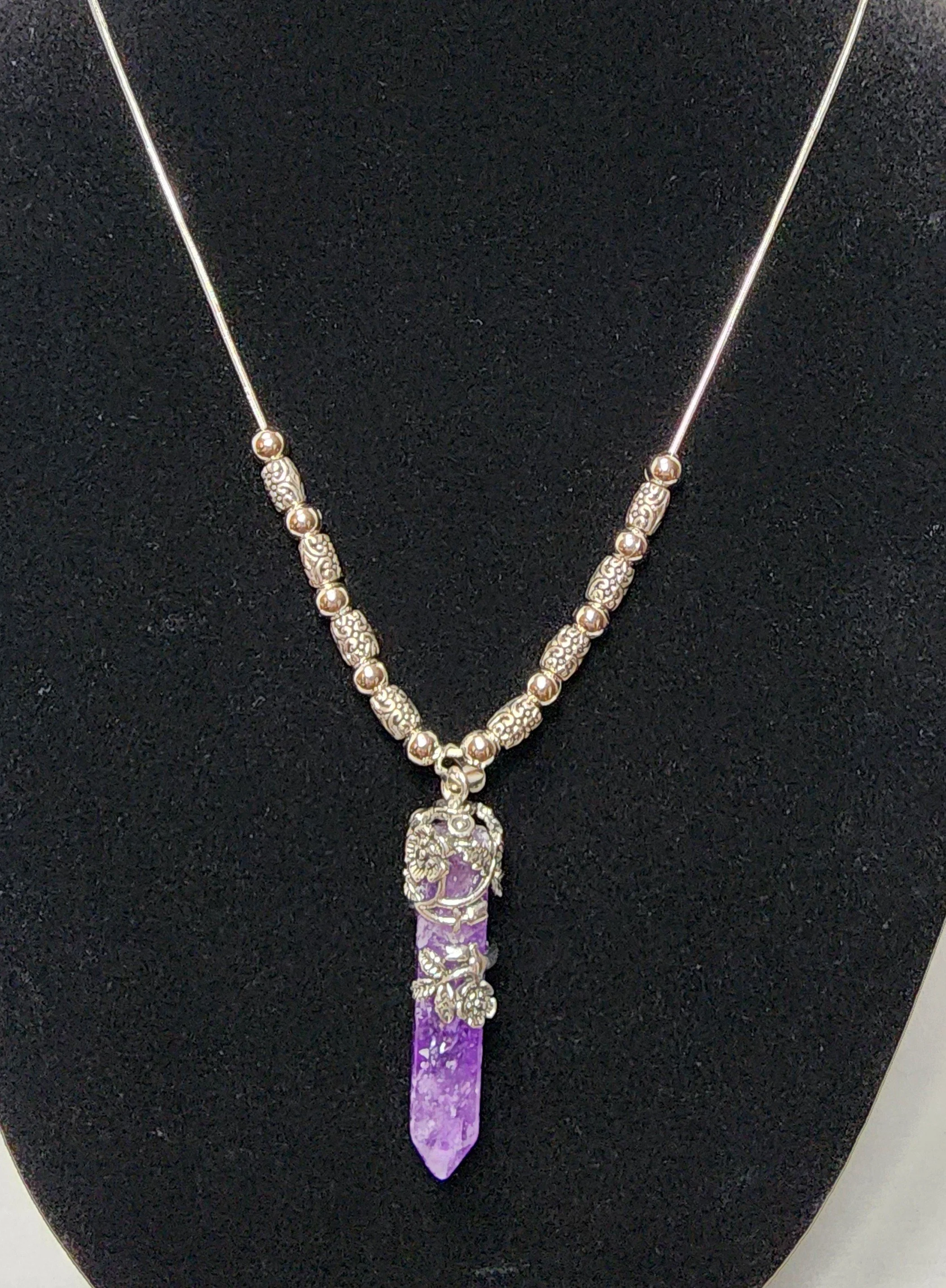Silver Amethyst Crystal Necklace 1.jpg