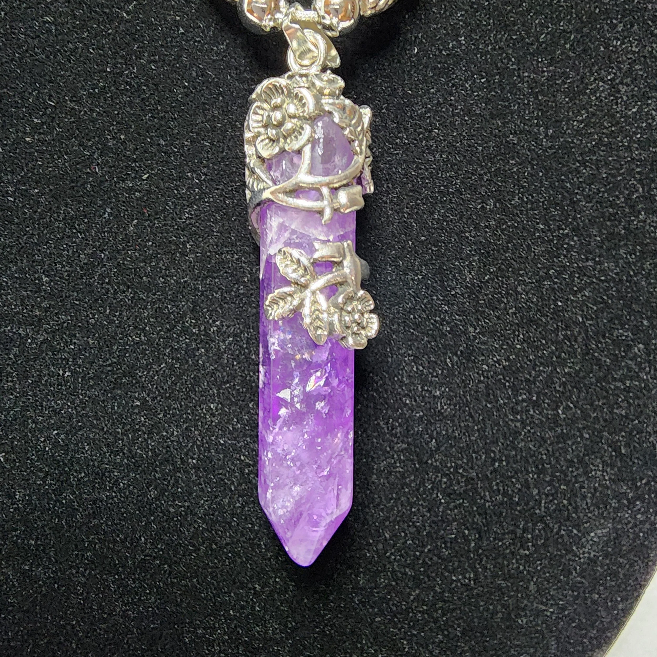 Mystical Amethyst Serenity Pendant