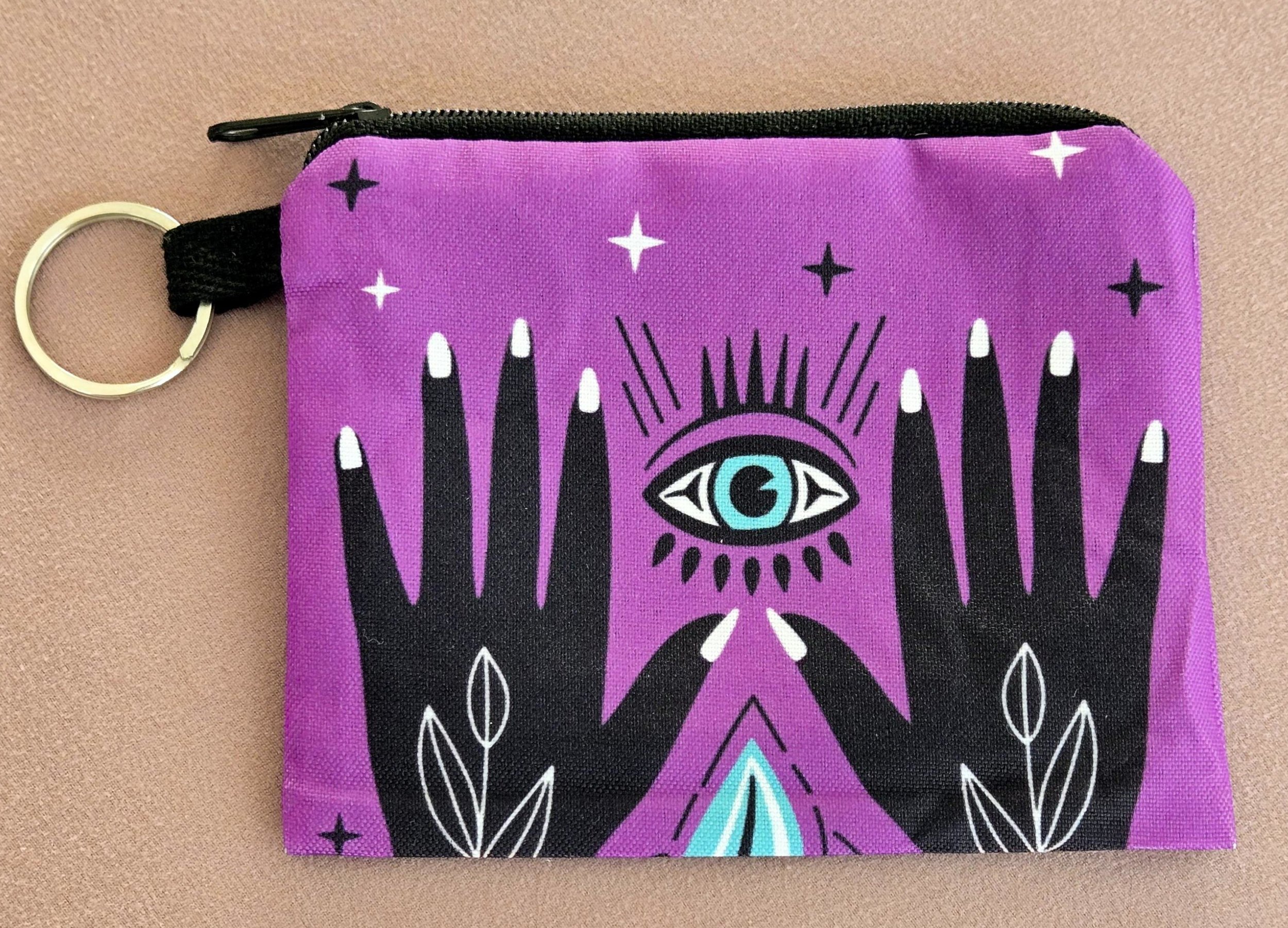 Evil Eye Purple-Coin Pouch.JPG