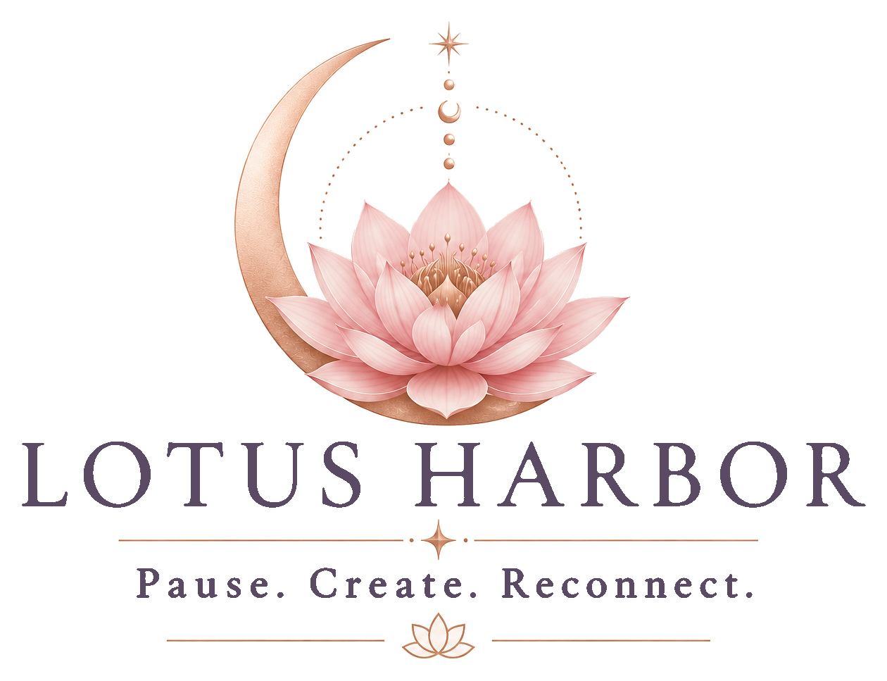 Lotus Harbor | Ritual Living for the Modern Soul Crystals, ritual tools, and intentional pieces designed to help you slow down, reconnect, and bring meaning into everyday life.