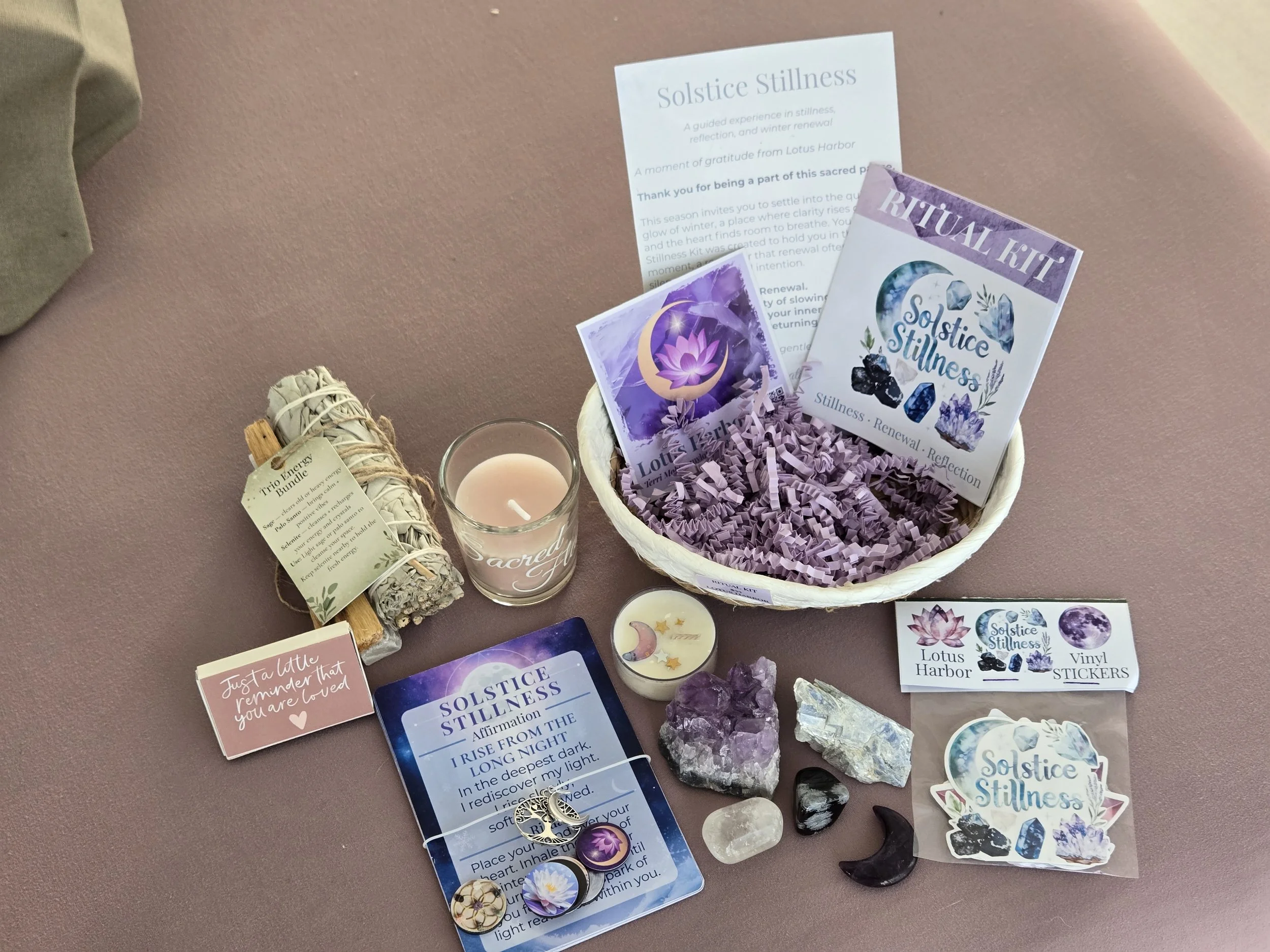 Solstice Stillness Ritual Kit