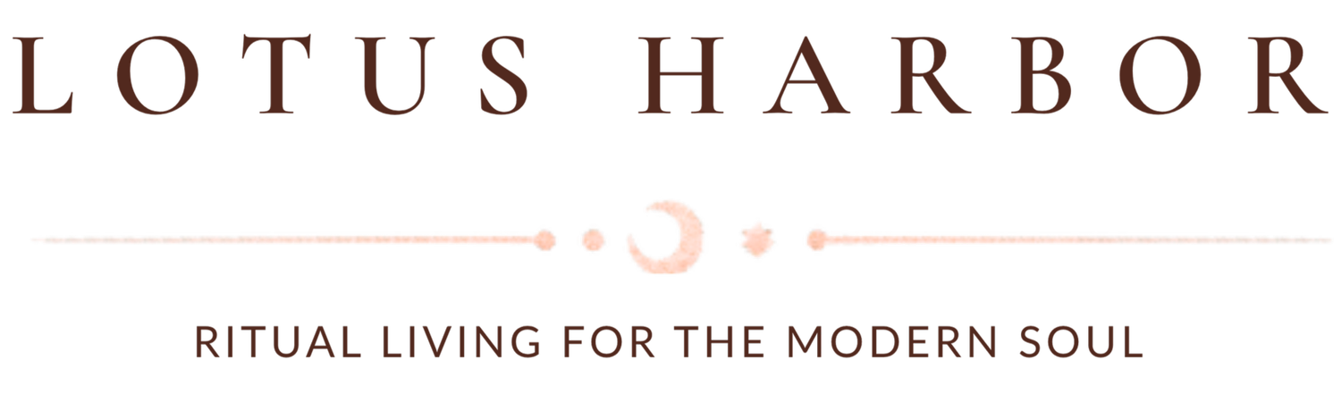 Lotus Harbor | Ritual Living for the Modern Soul Crystals, ritual tools, and intentional pieces designed to help you slow down, reconnect, and bring meaning into everyday life.