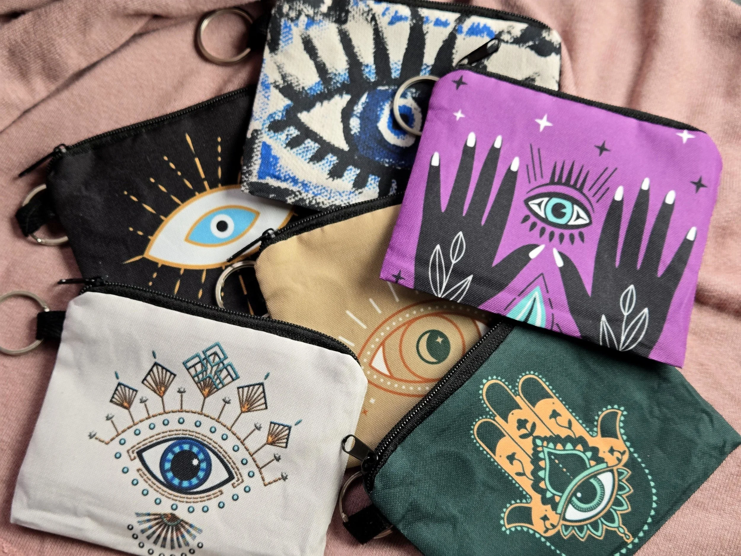 Evil Eye-Coin Pouches.JPG