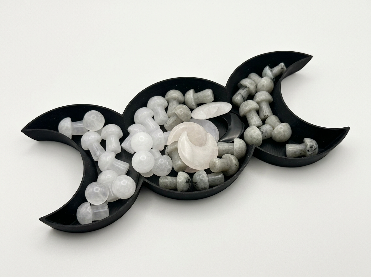 Mini Crystal Mushrooms | Choose Your Stone