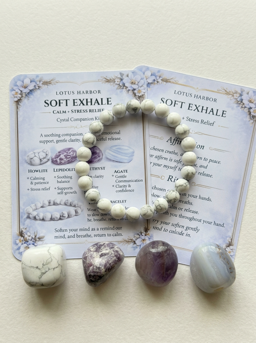 Soft Exhale Crystal Companion Kit
