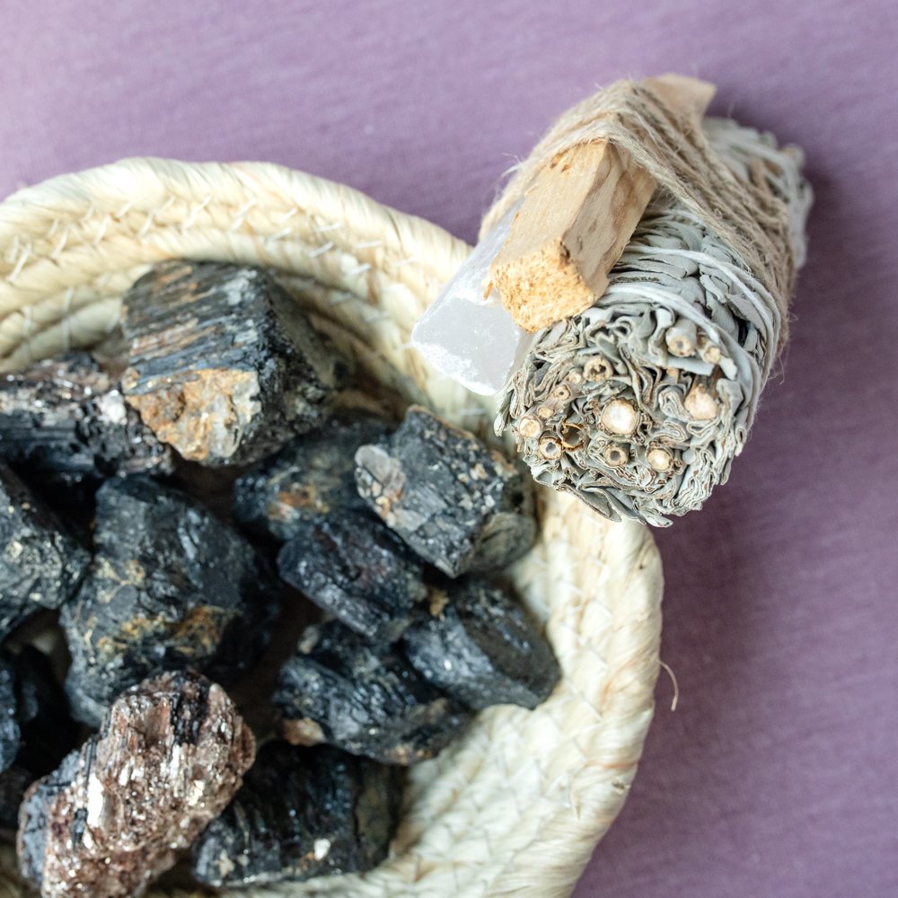 Black Tourmaline Raw Stone