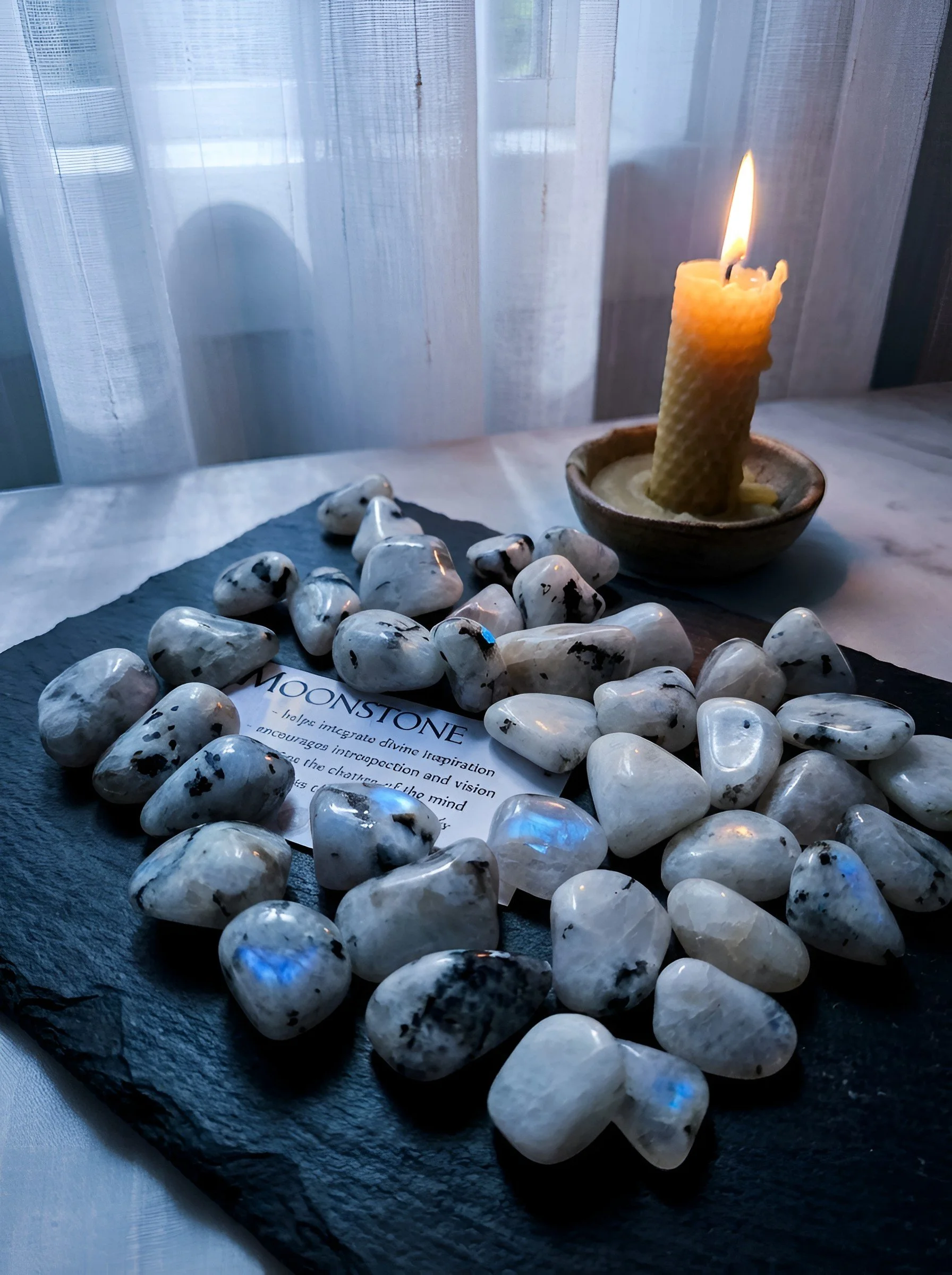 Moonstone Tumble Intuitively Chosen