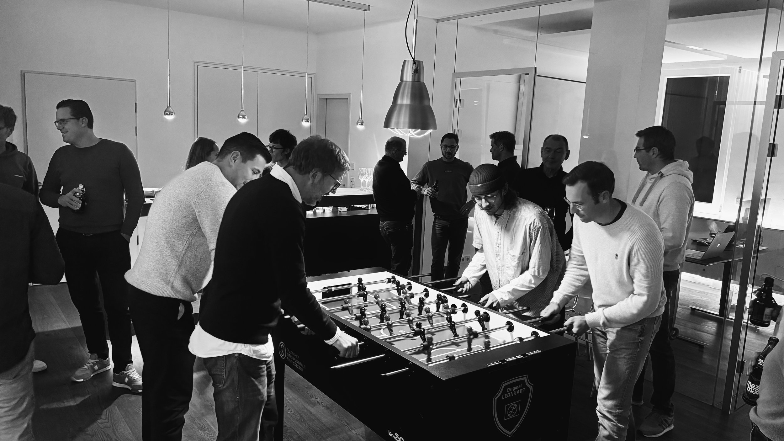 11/25 Alljährliches Kickerturnier zwischen Goldbeck, Fecker Ingenieure, Denk Prüfingenieure und KGA