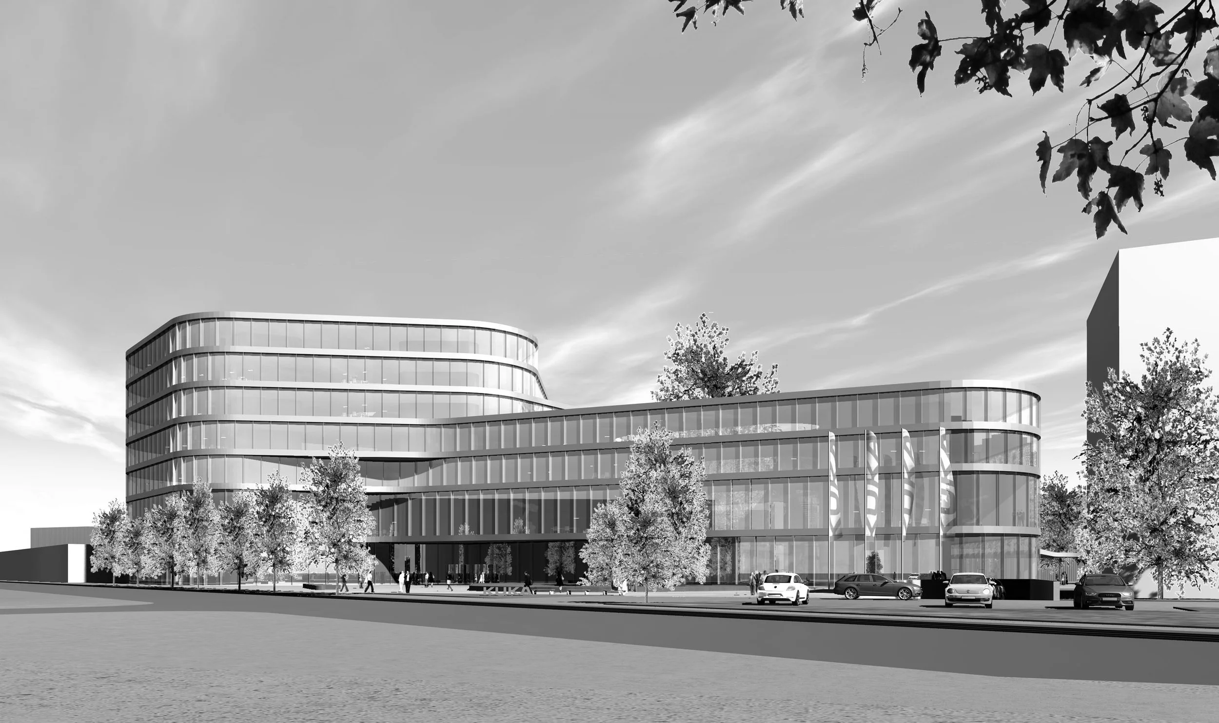 wettbewerb technologiezentrum KUKA, augsburg