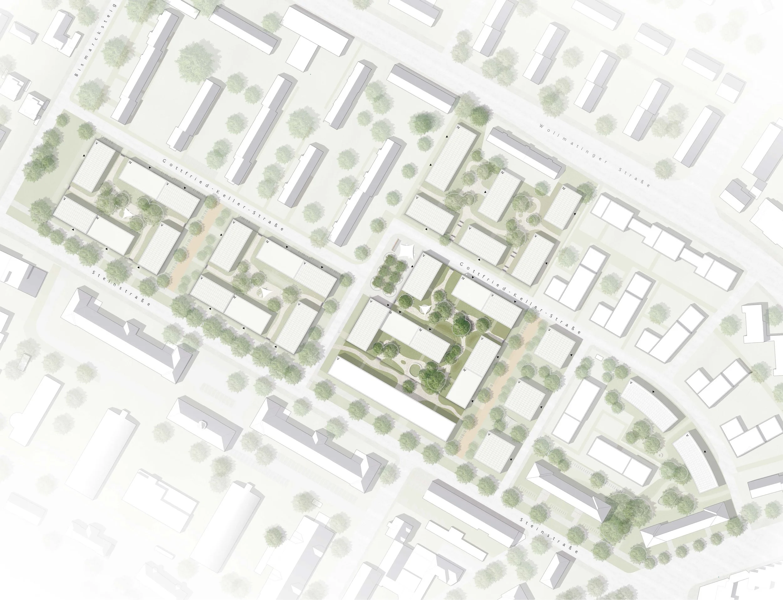 10/22 - 3. Preis Wohnbebauung Petershausen-West, Konstanz 