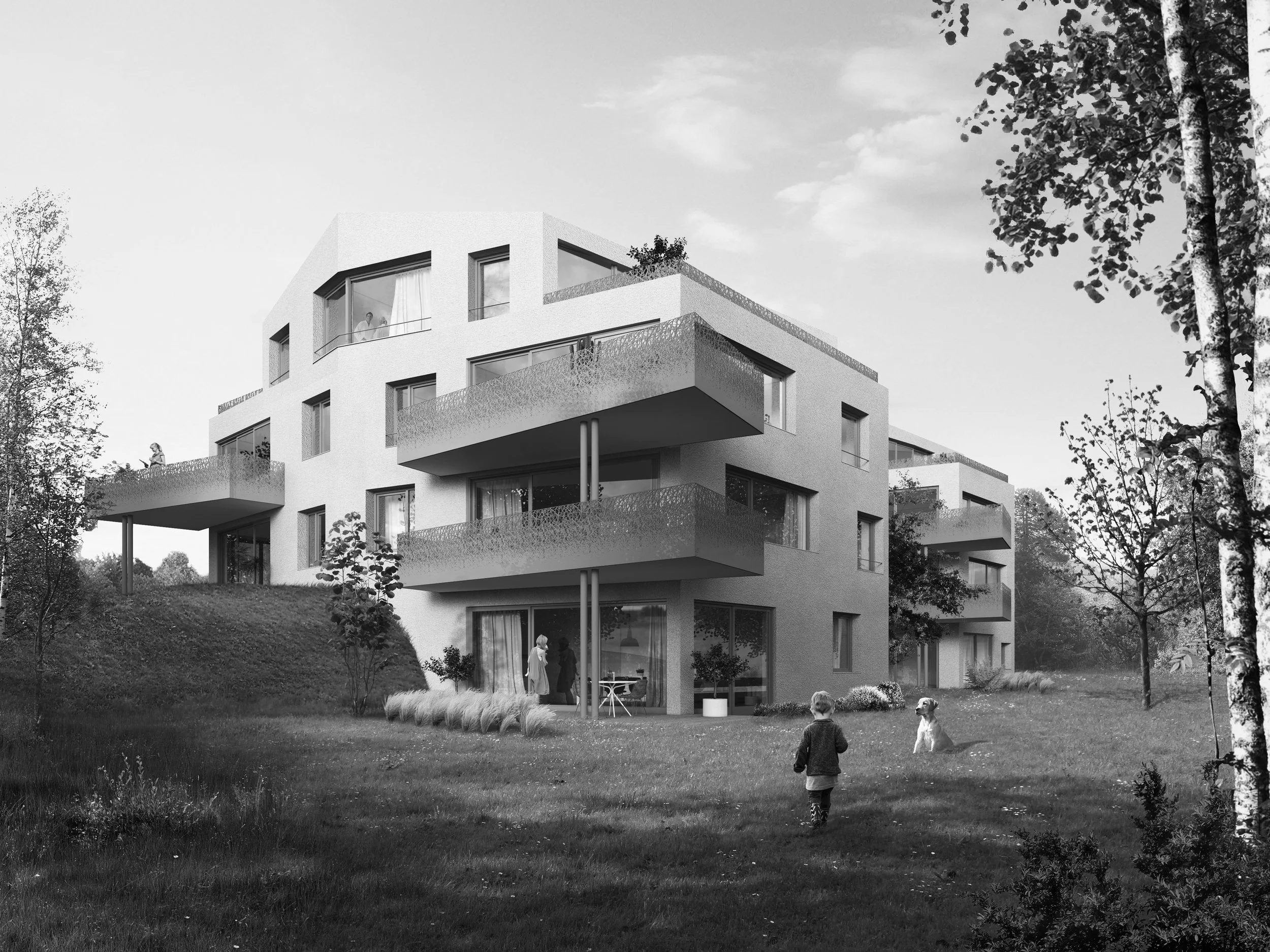 Wohnbebauung Rauensteinstrasse, 2019