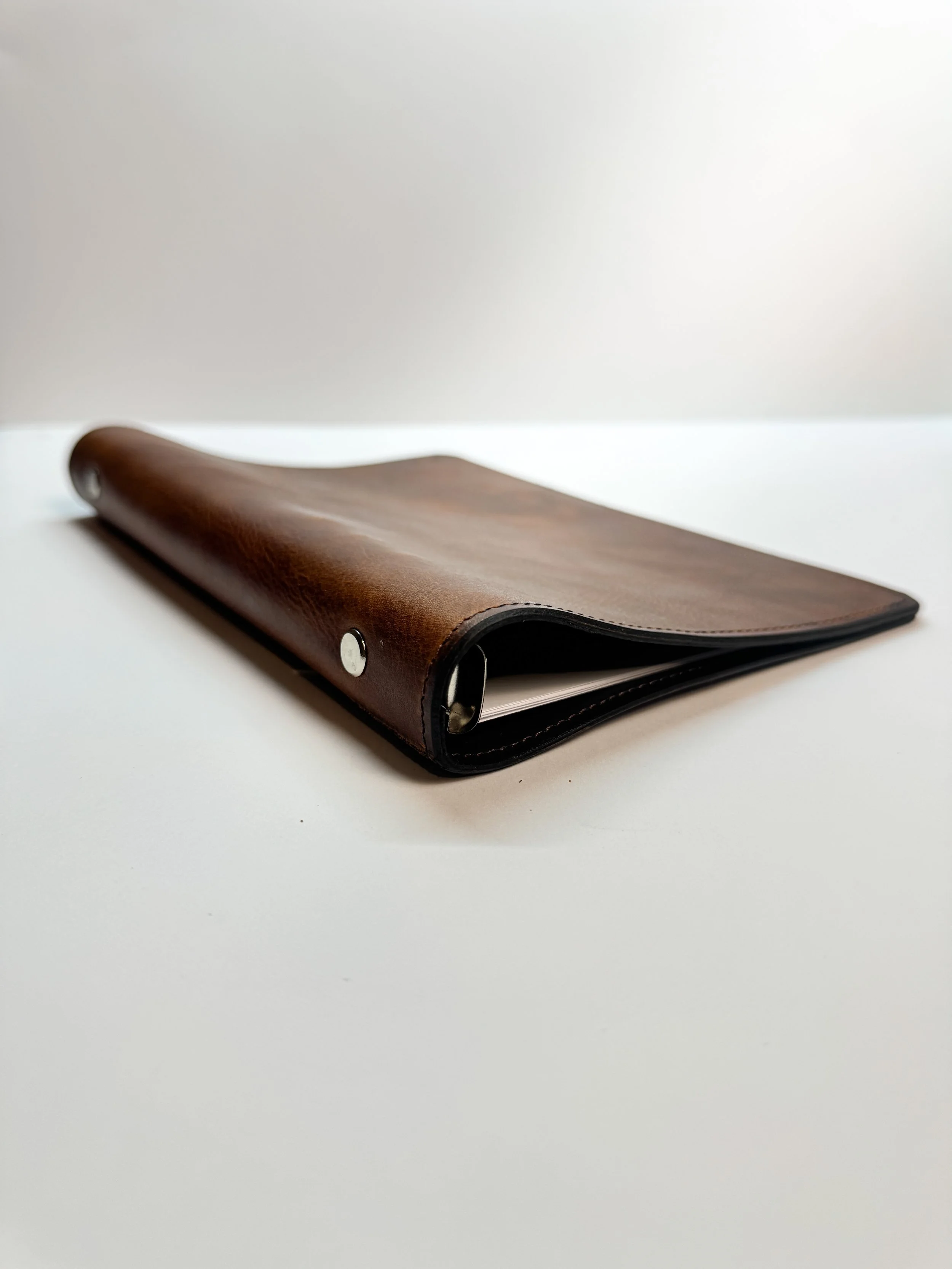 Refillable A5 Leather Binder