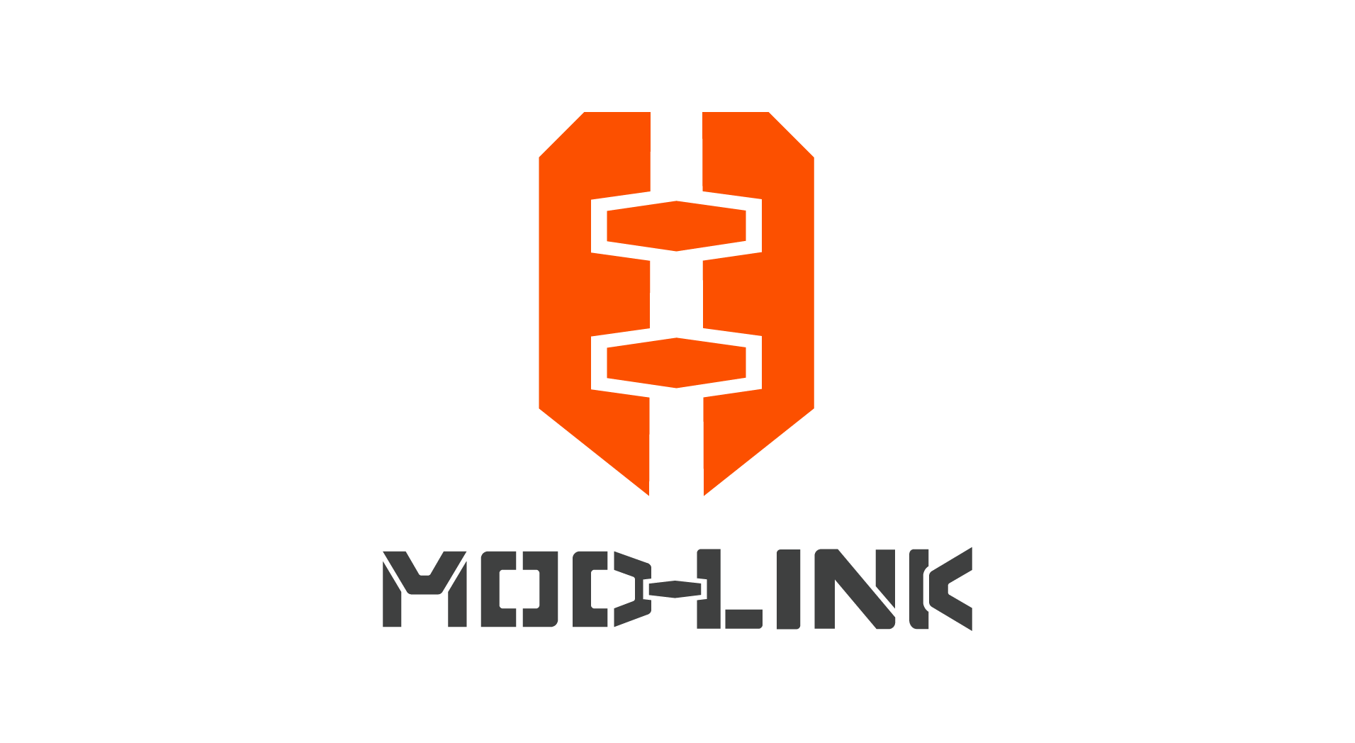 A stylized orange and black logo with the text 'MOD-LINK' underneath.