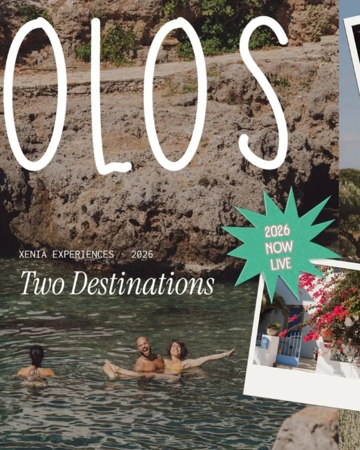 There are trips. And then there are the ones that rewire you. ✦

OLOS 2026 is here. Two retreats. Two corners of Greece that will change the way you move, eat, breathe, and see the world.

🌿 Chios &middot; September 13&ndash;19
Ancient mastic groves