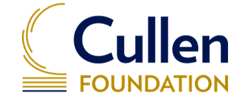 Logo of the Cullen Foundation with a stylized arc and horizontal lines.