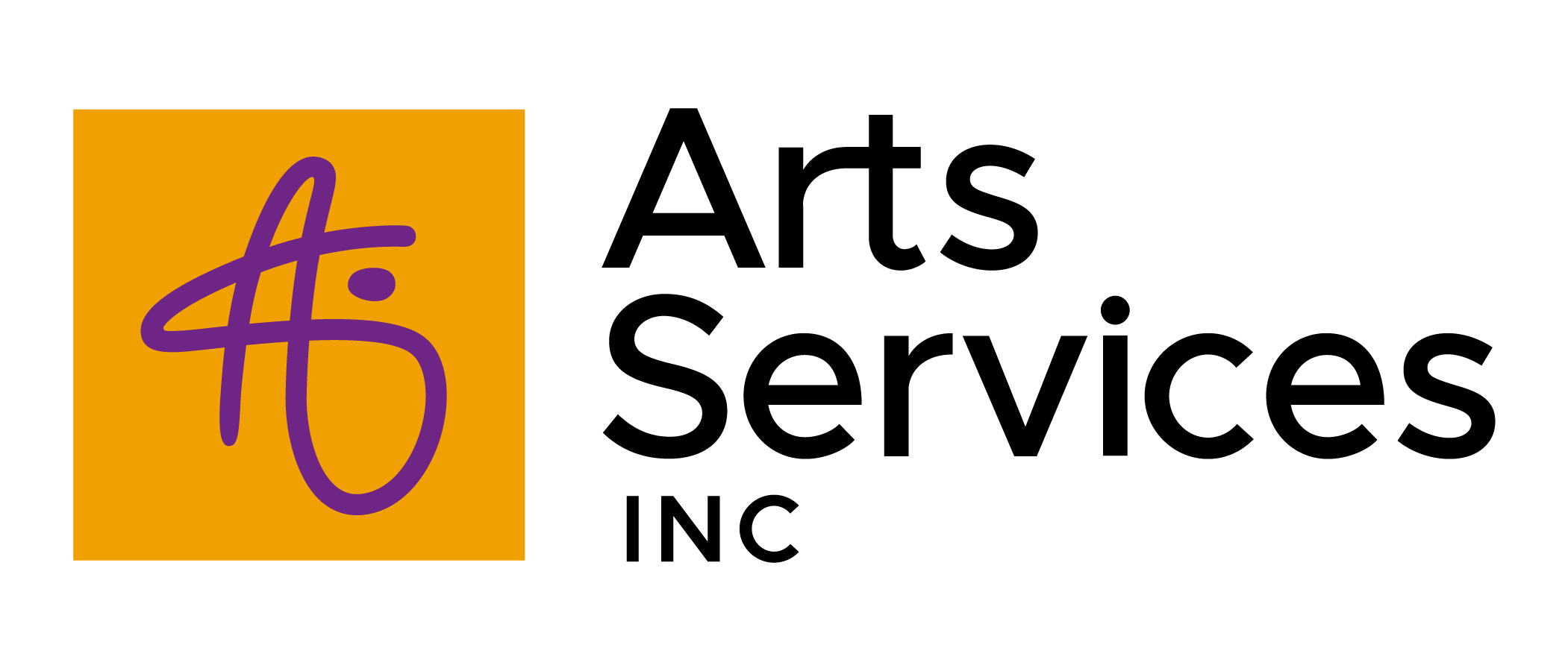 The logo of Arts Services, Inc, in Western New York.