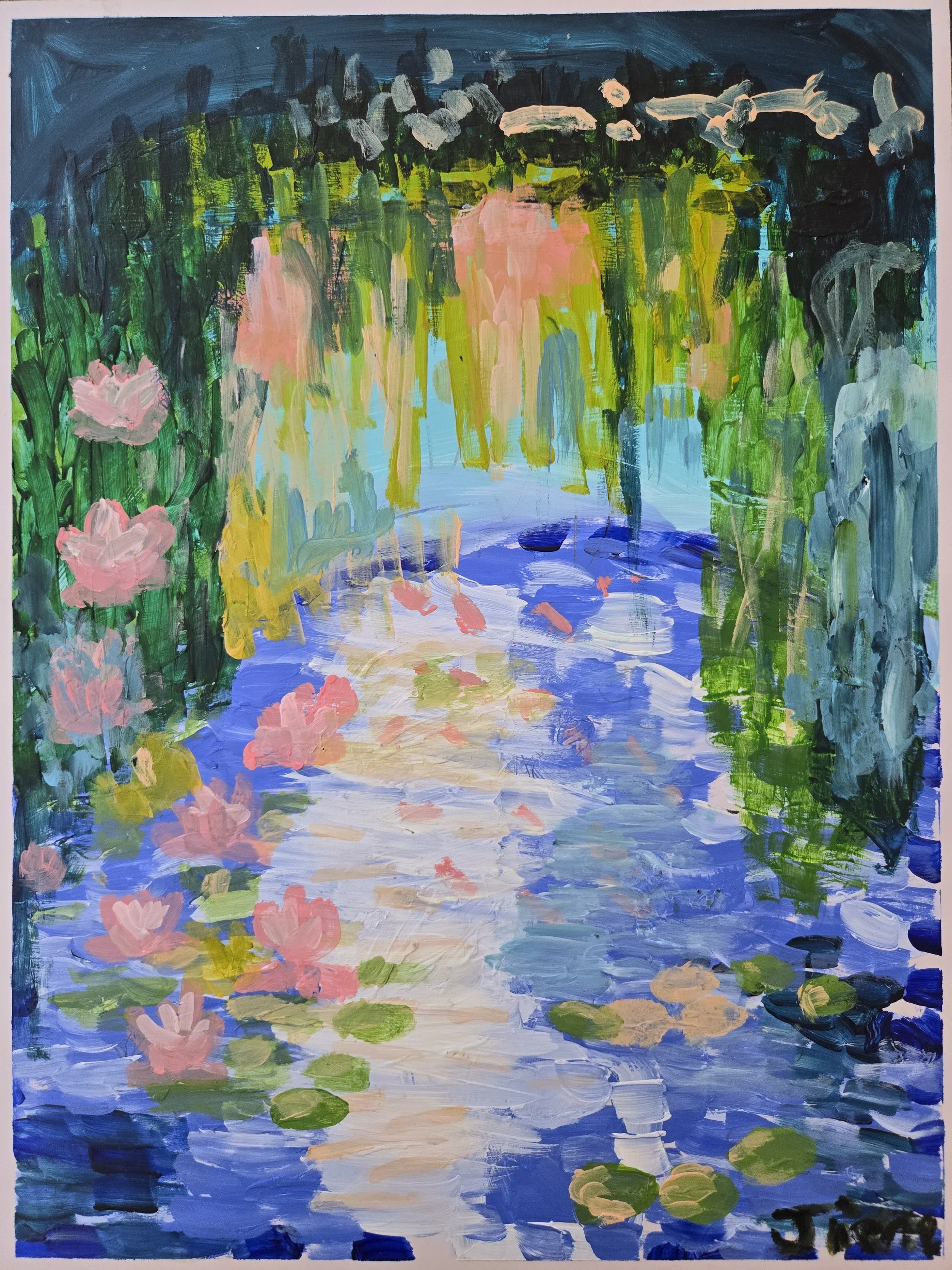 Monet in Botanic Garden