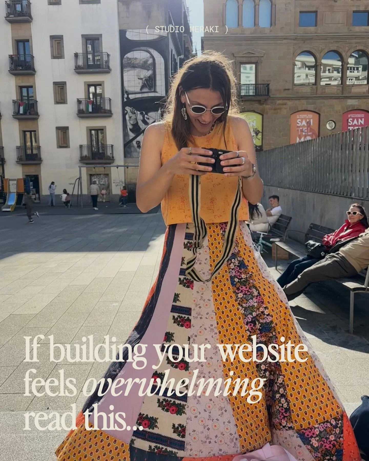 Most clients who come to me are at the point where they&rsquo;re just tired of feeling overwhelmed by their own website

It ends up being so much more work than you expect, especially when you&rsquo;re doing it on your own. All the decisions, what to