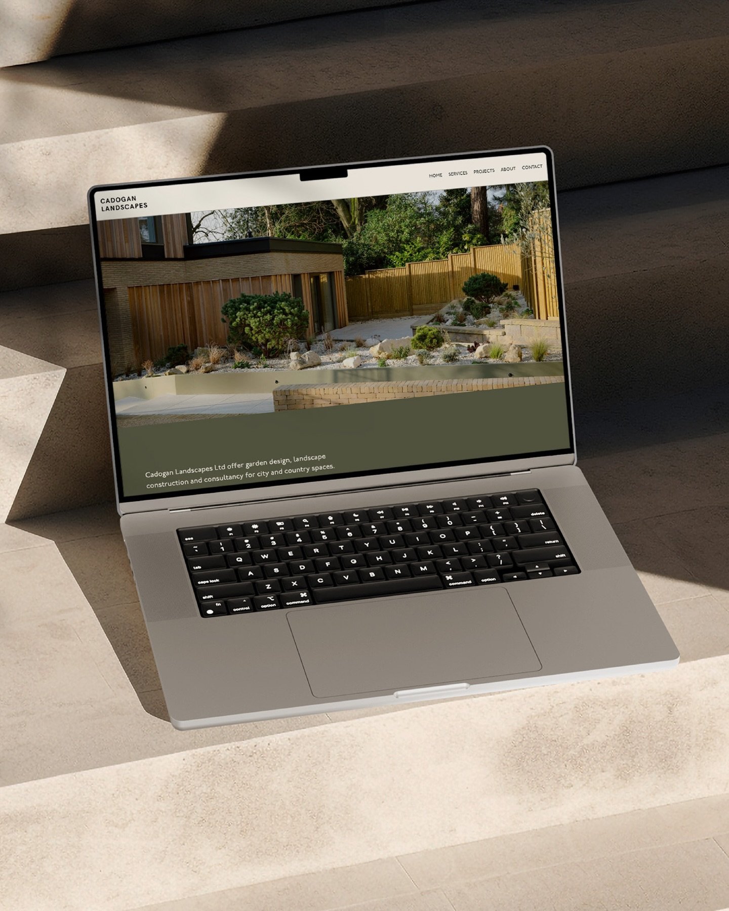 Cadogan Landscapes &mdash; launched last year and still one I come back to.

A project that focused on bringing their craftsmanship and attention to detail into a clean, considered online space.

The goal was to let the work speak for itself, while g