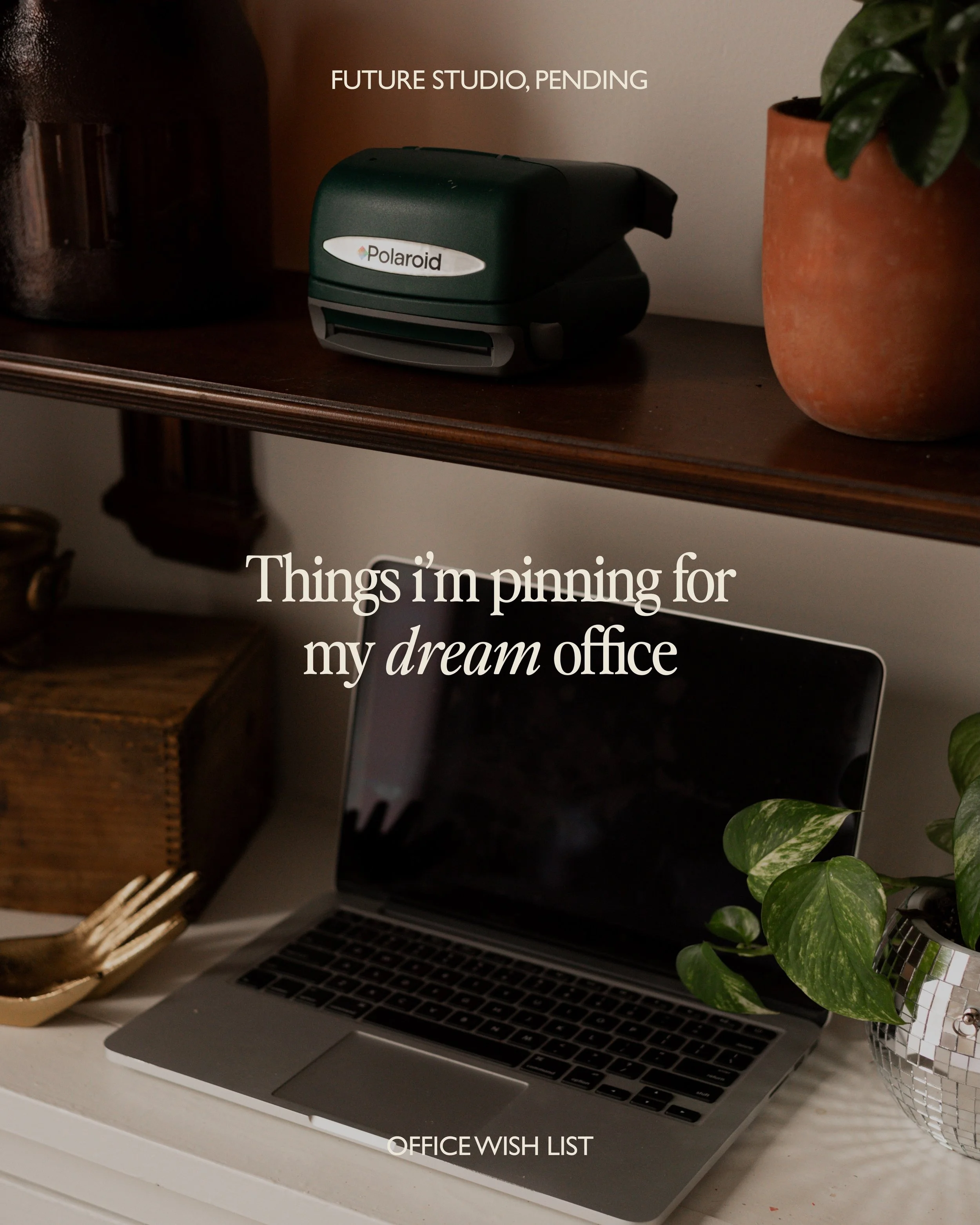 I&rsquo;ve been dreaming about having my own office space since I started my business and we FINALLY have a spare room/office to decorate.

It&rsquo;s going very slowly and it&rsquo;s currently full of stuff but these are the cosy vibes im going for.