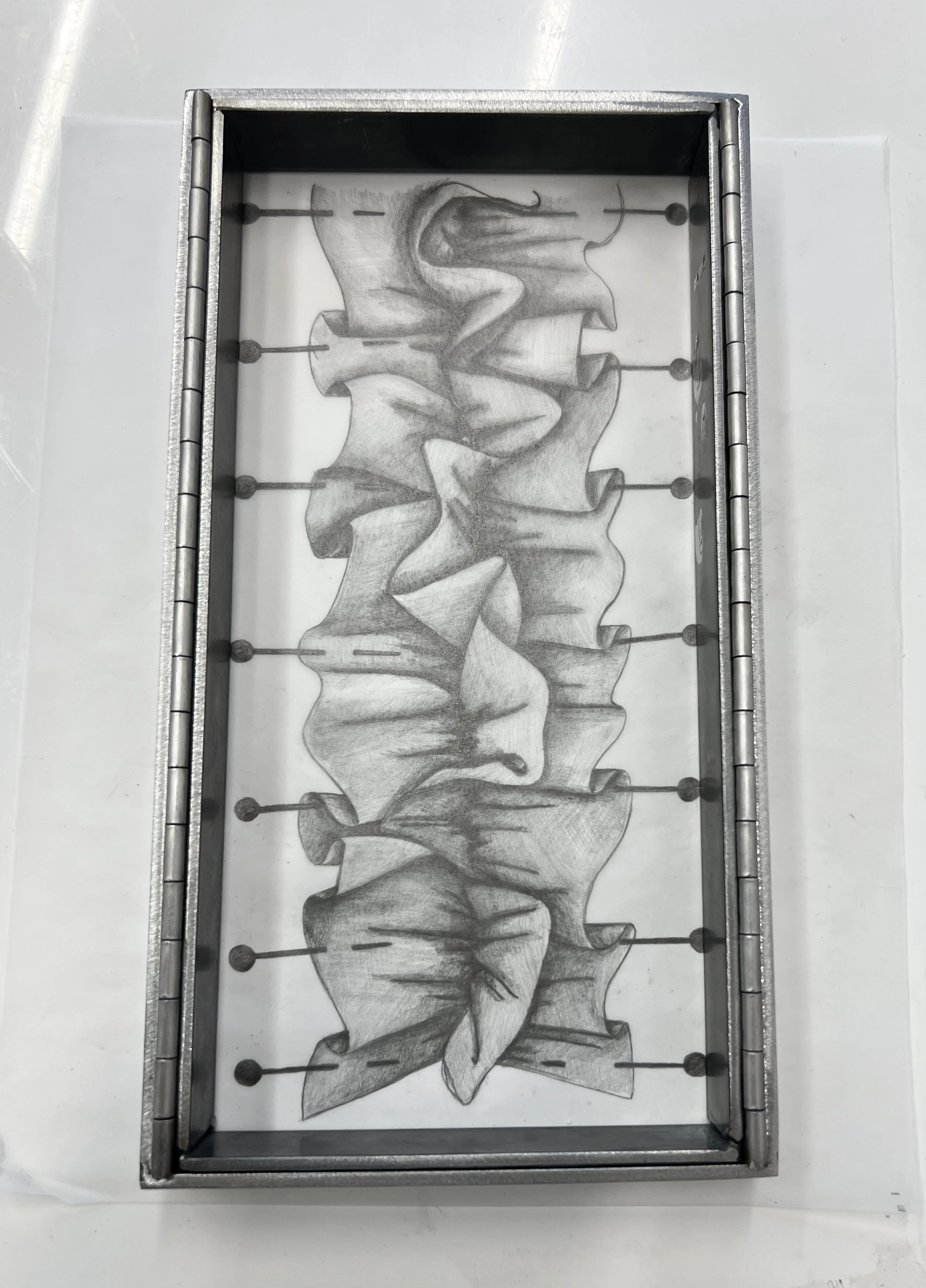 Pinned and hinged, Coral Saucedo Lomeli