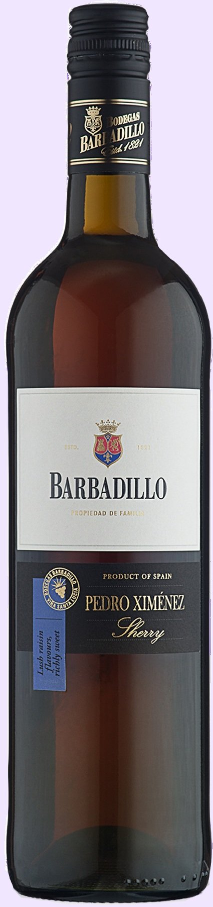 Barbadillo Pedro Ximenez, NV, Jerez £15