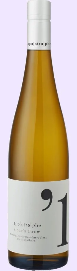 Apostrophe 'Stones Throw' White Blend, 2023, Great Southern, Western Australia £12