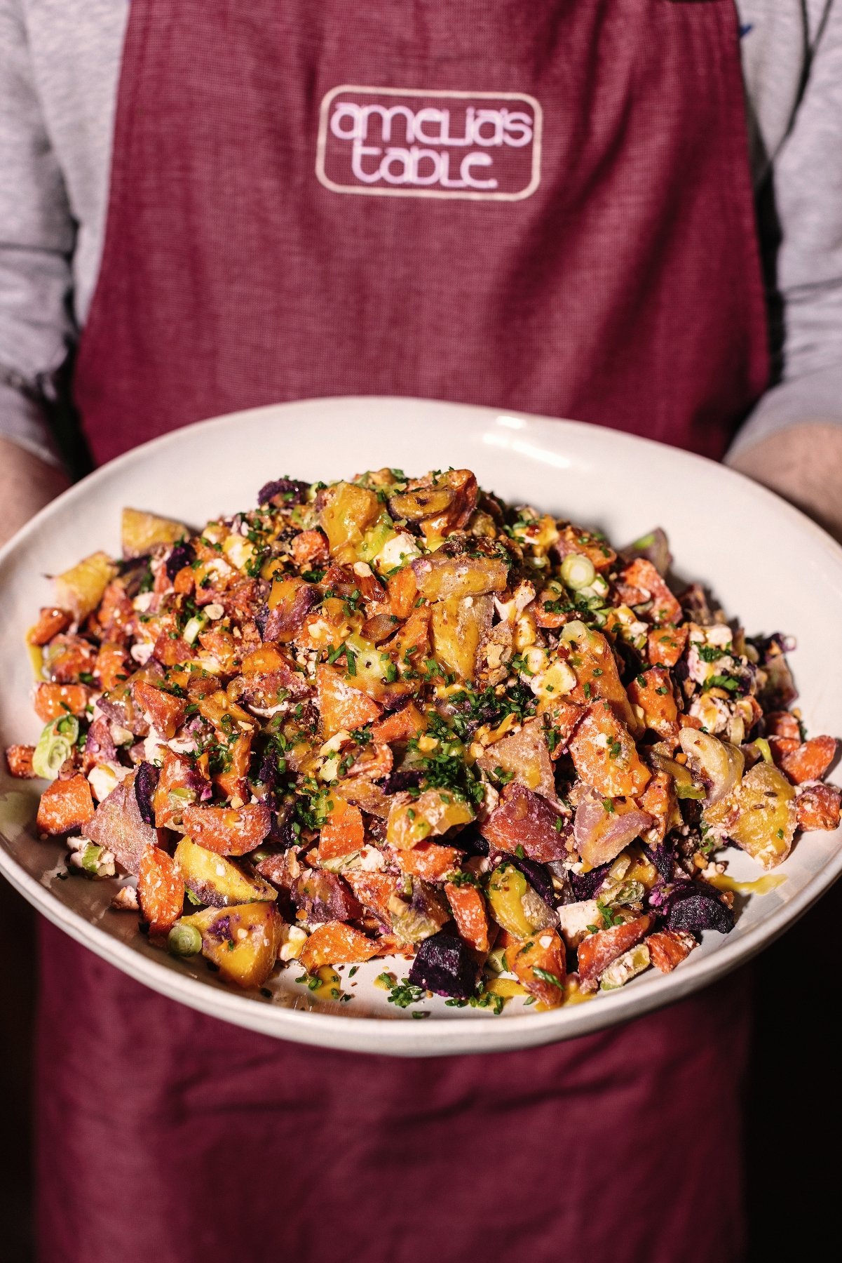 carrot and feta salad