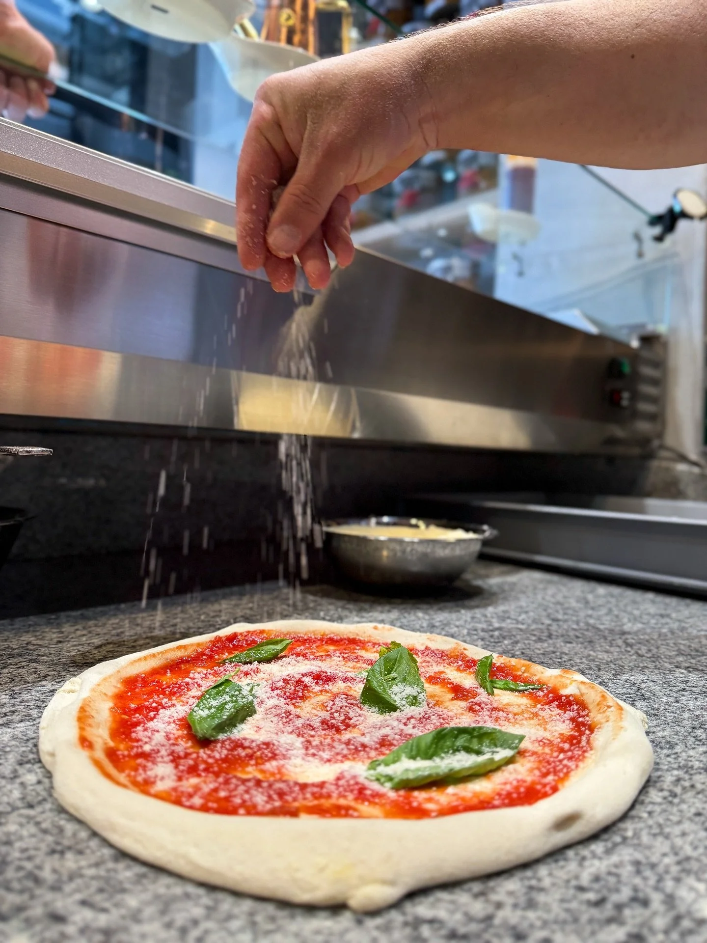 One of our favourite compliments about our pizza?
That we never skimp on toppings – and a generous layer of cheese is a must π€π»π§
And if you’re vegan, don’t worry! We’ve got vegan cheese too βΊοΈ
#pizzawithlove #cheesepizza #