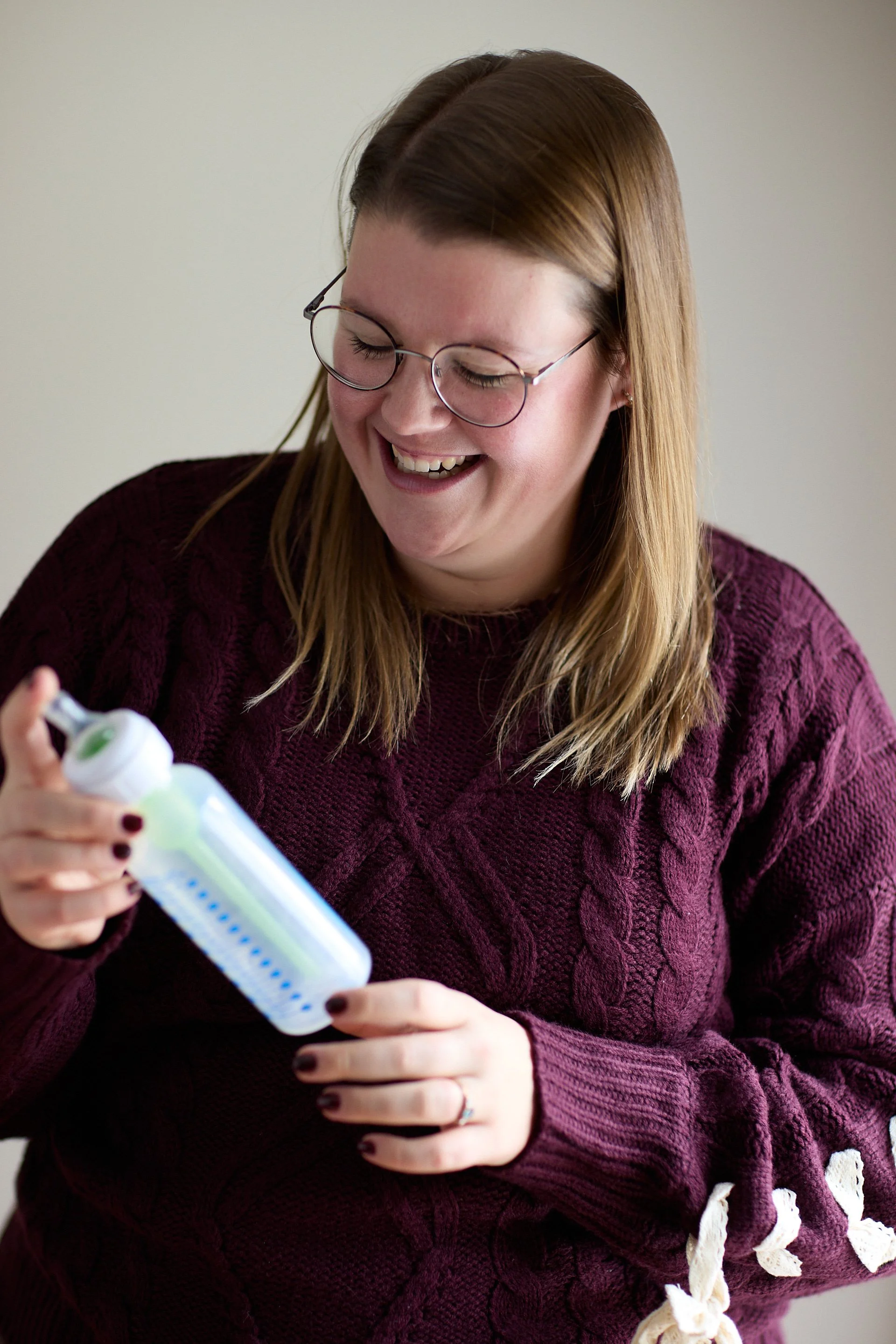 Teaching my EBF 7 month old how to use a straw