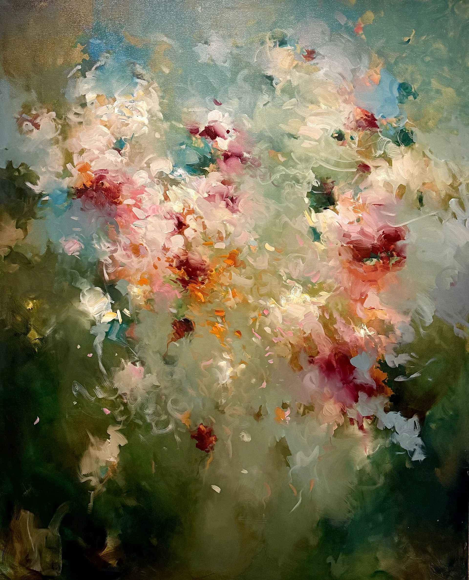 When Color Came Back, 60"x48", Oil on Canvas